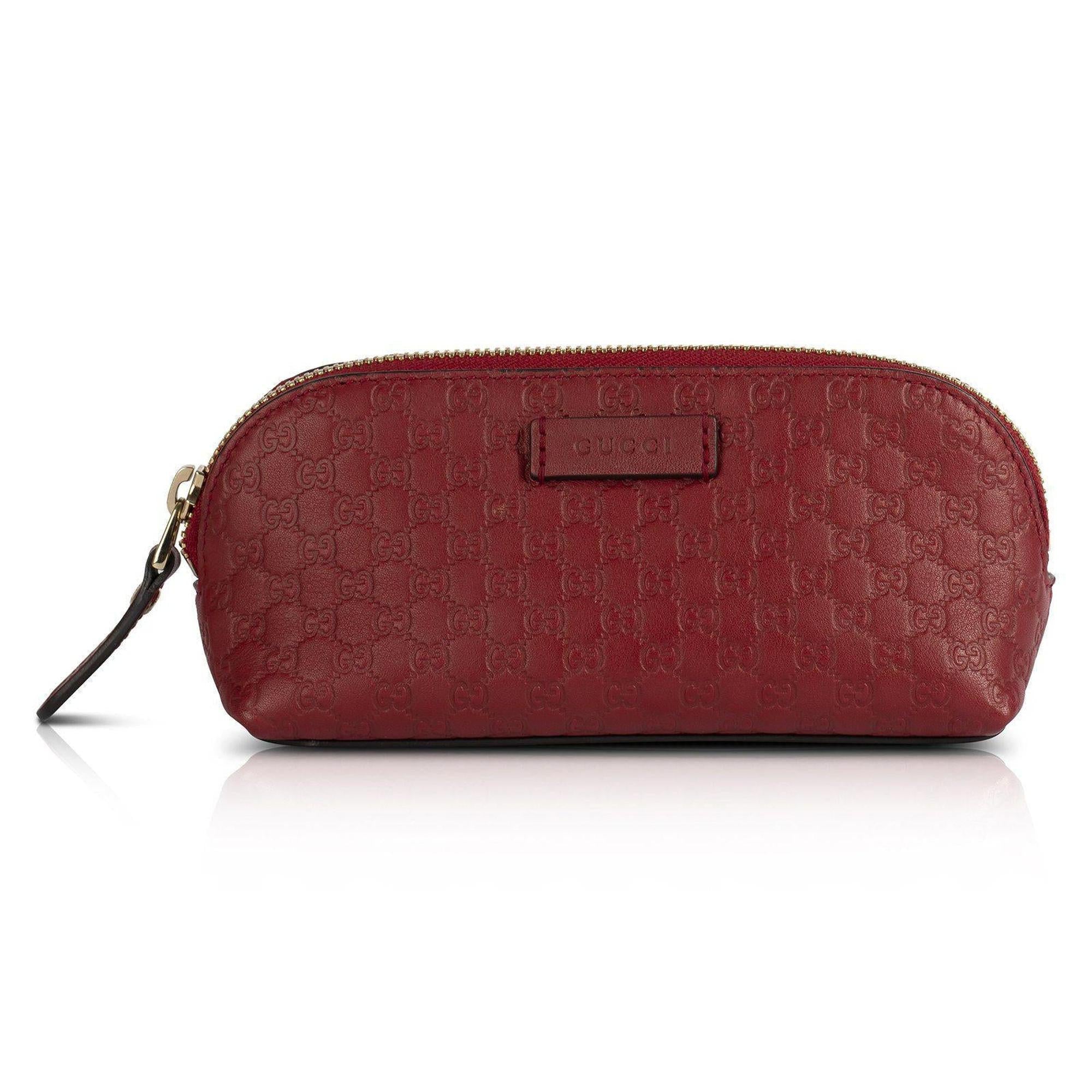 Gucci Microguccissima Mini Travel Pouch