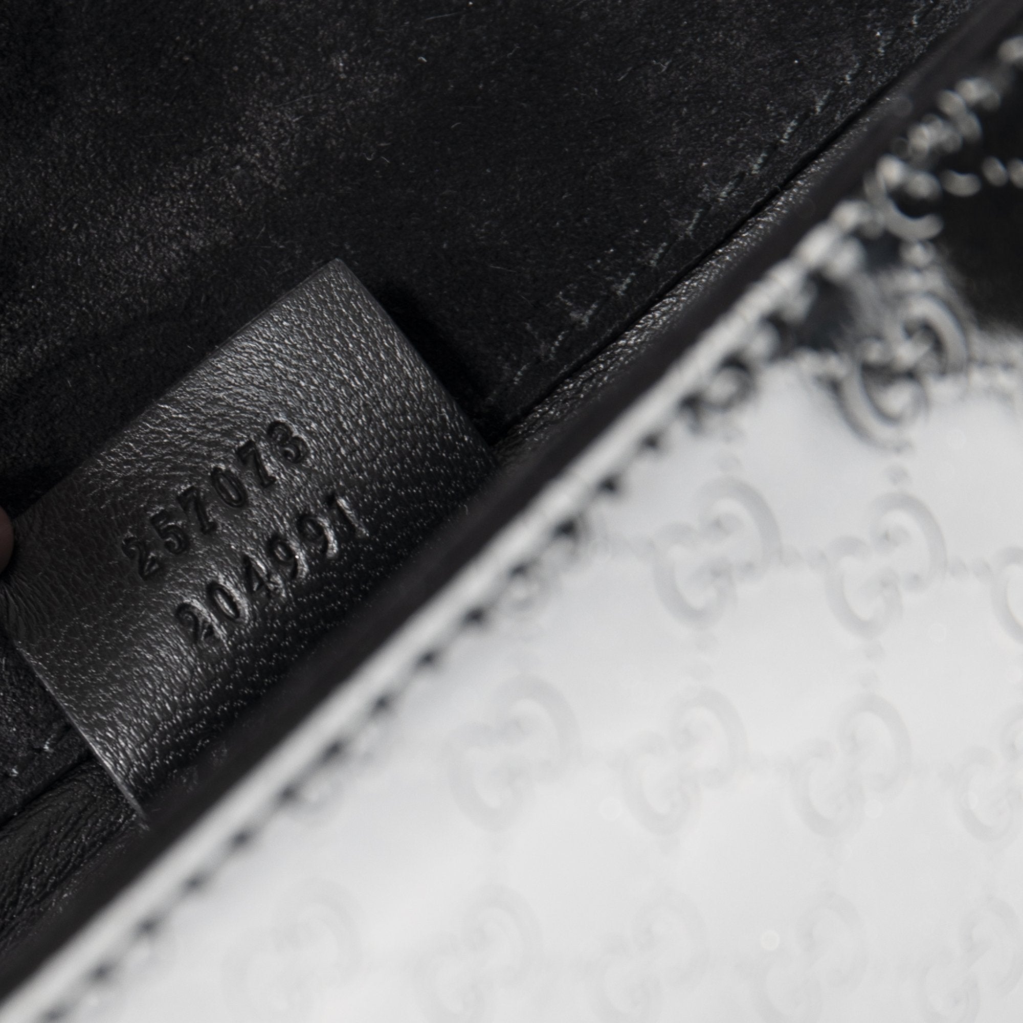 Gucci Microguccissima Patent Leather Broadway Clutch