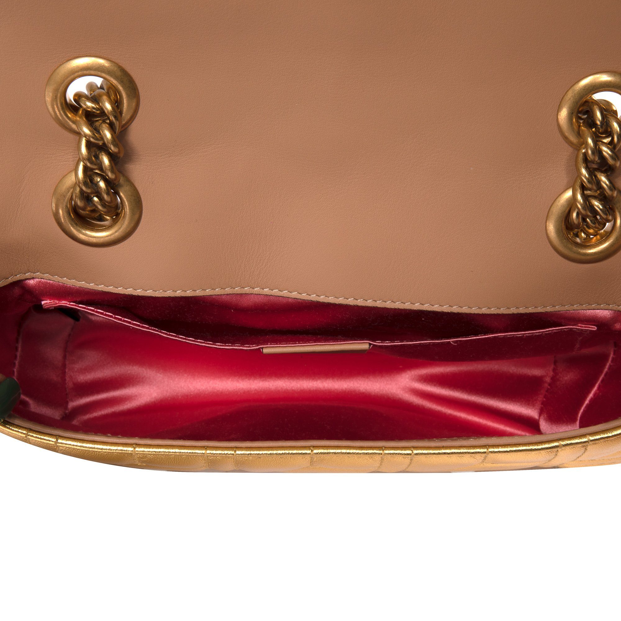 Gucci Mini Faux Pearl Marmont Matelasse Bag