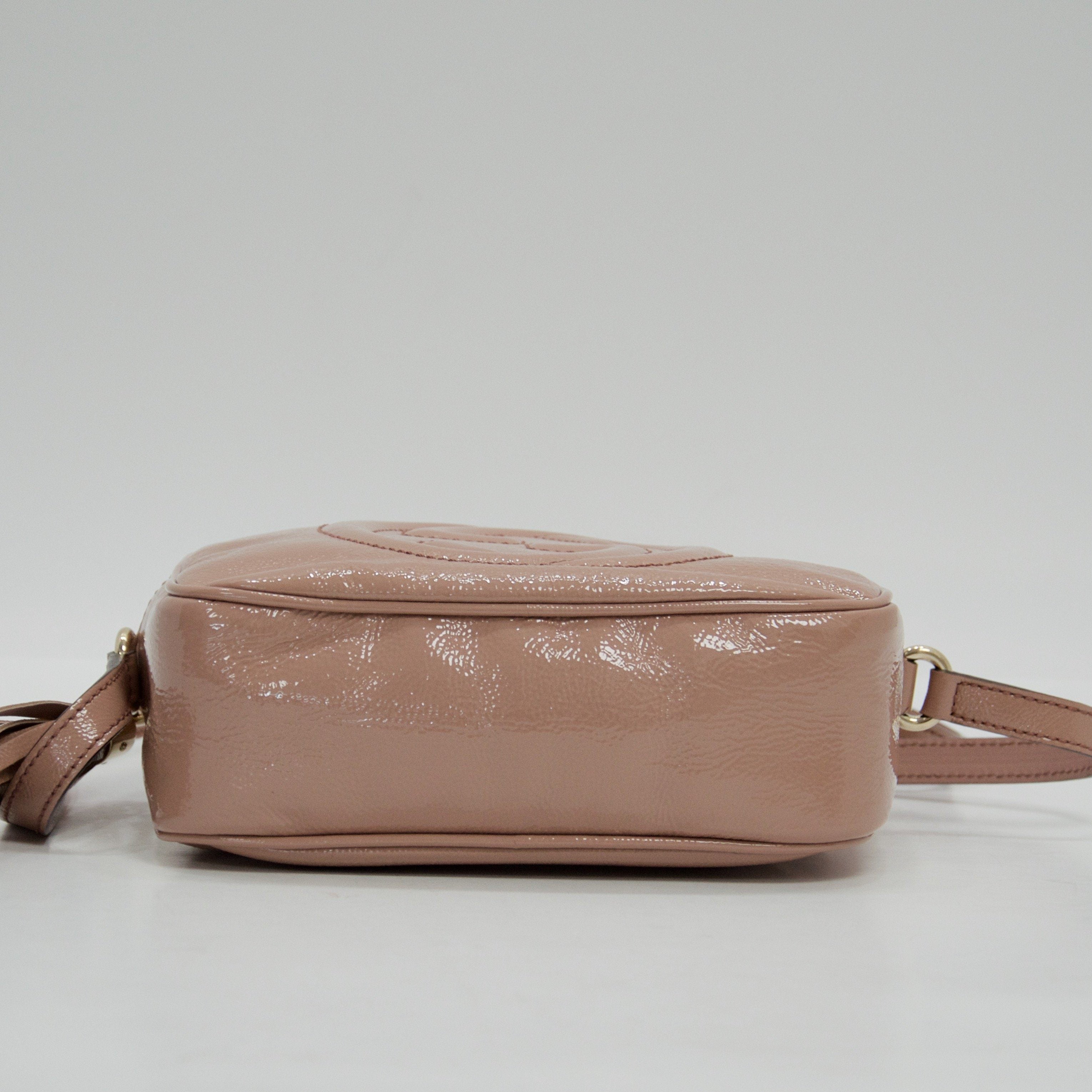 Gucci Patent Soho Disco Crossbody Bag