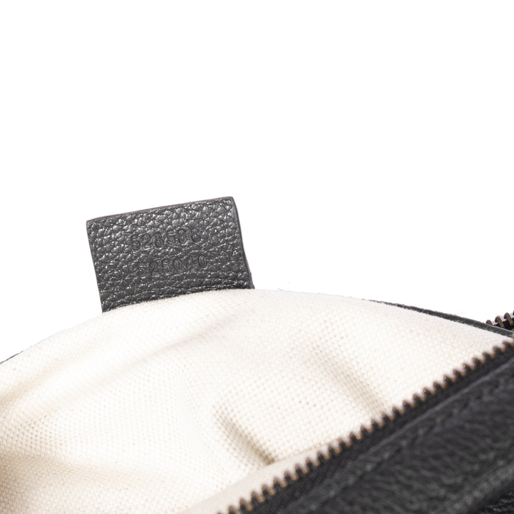 Gucci Print Large Half-Moon Hobo