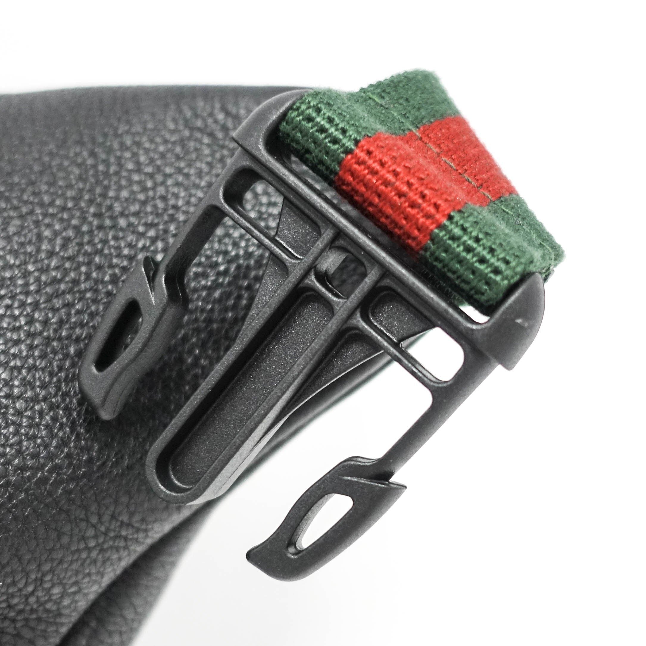 Gucci Print Leather Belt Bag