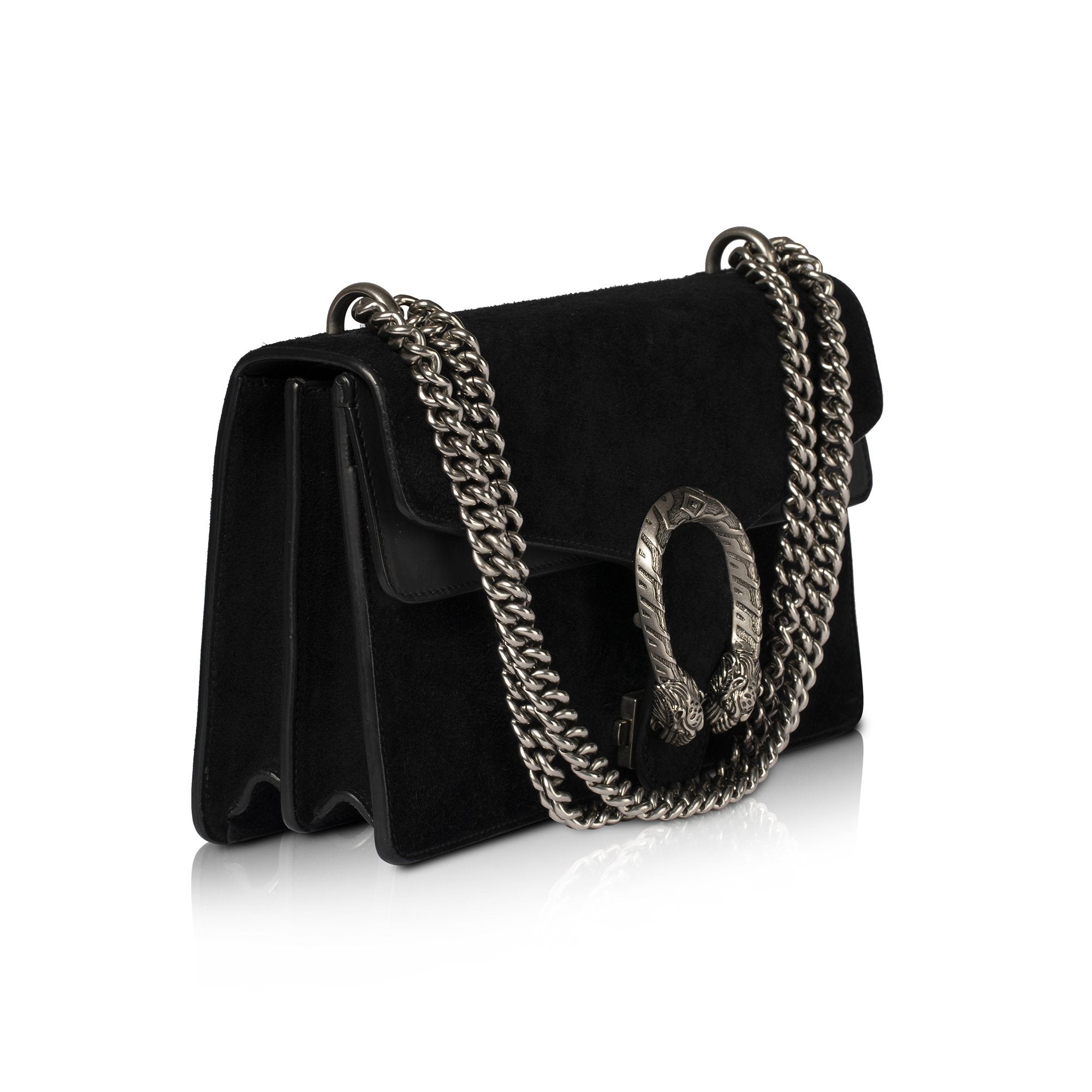 Gucci Suede Dionysus Small Shoulder Bag