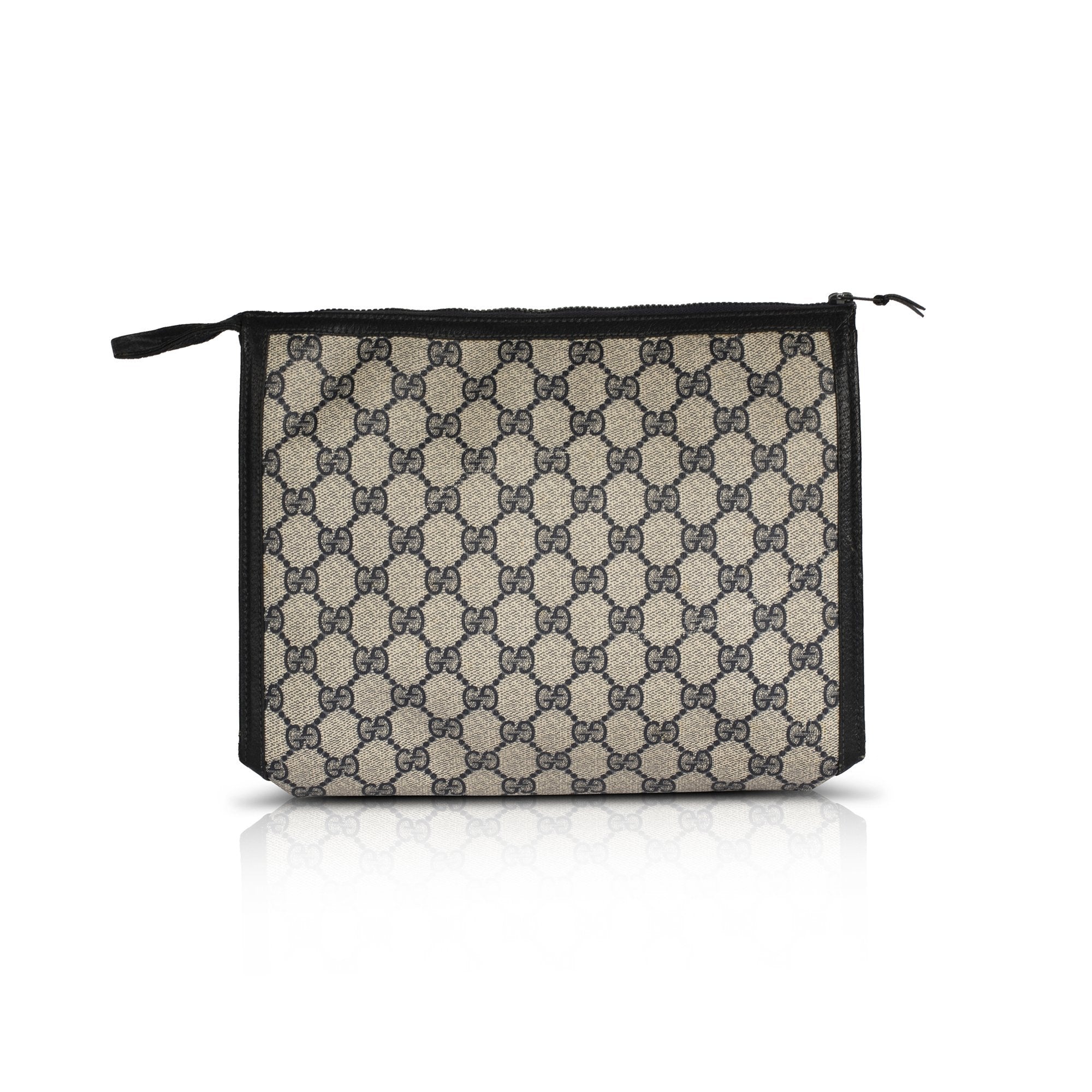 Gucci Vintage GG Plus Web Cosmetic Bag