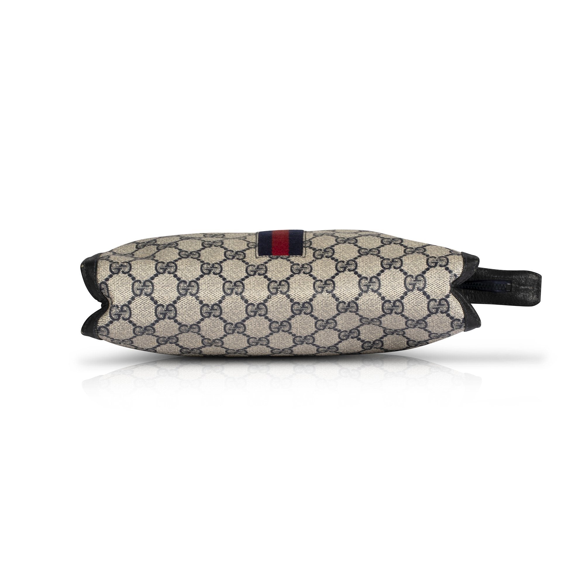 Gucci Vintage GG Plus Web Cosmetic Bag