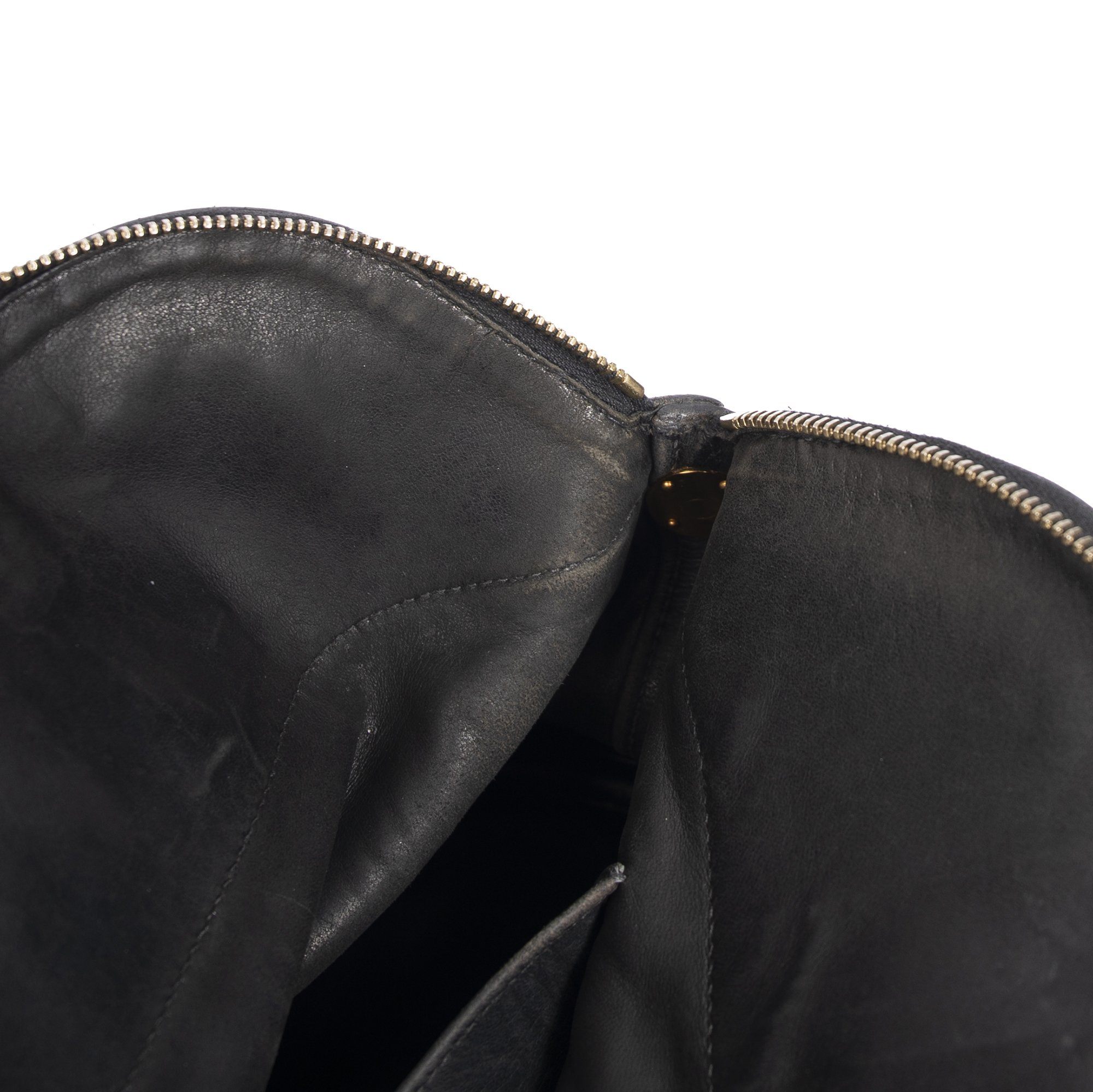 Hermes Black Clemence Bolide 35