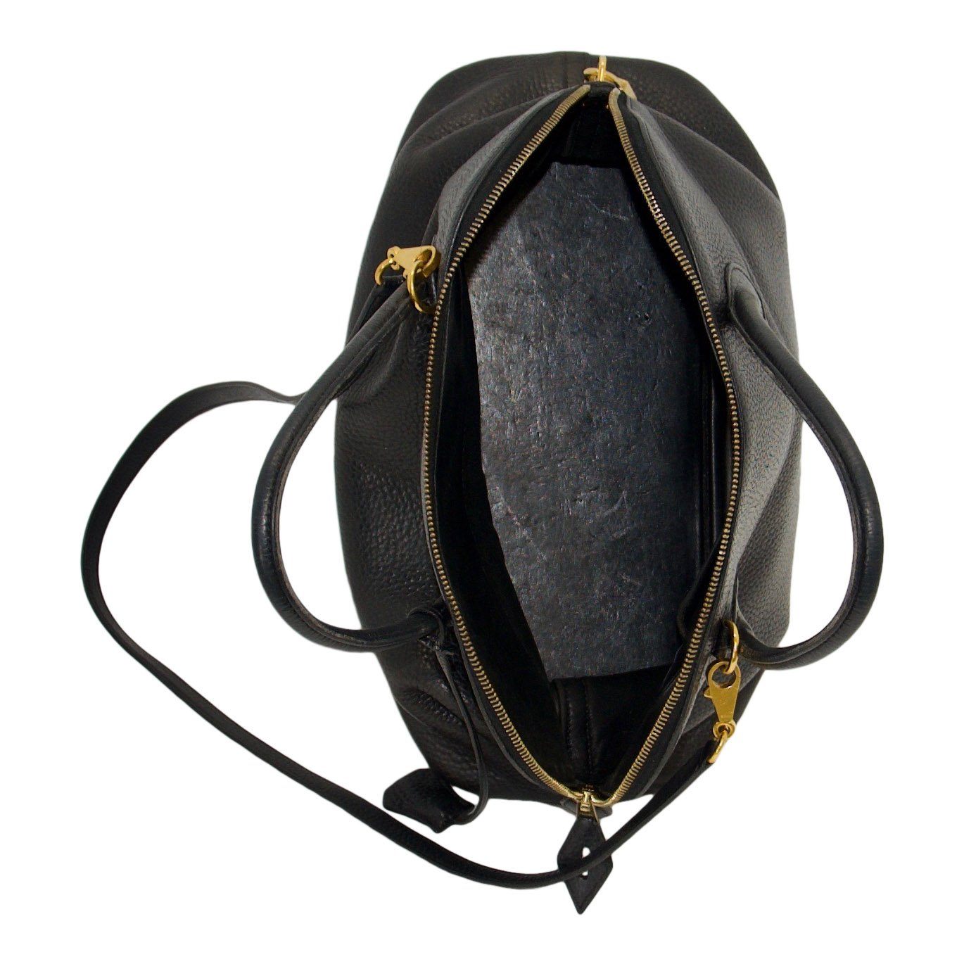 Hermes Black Clemence Bolide 35