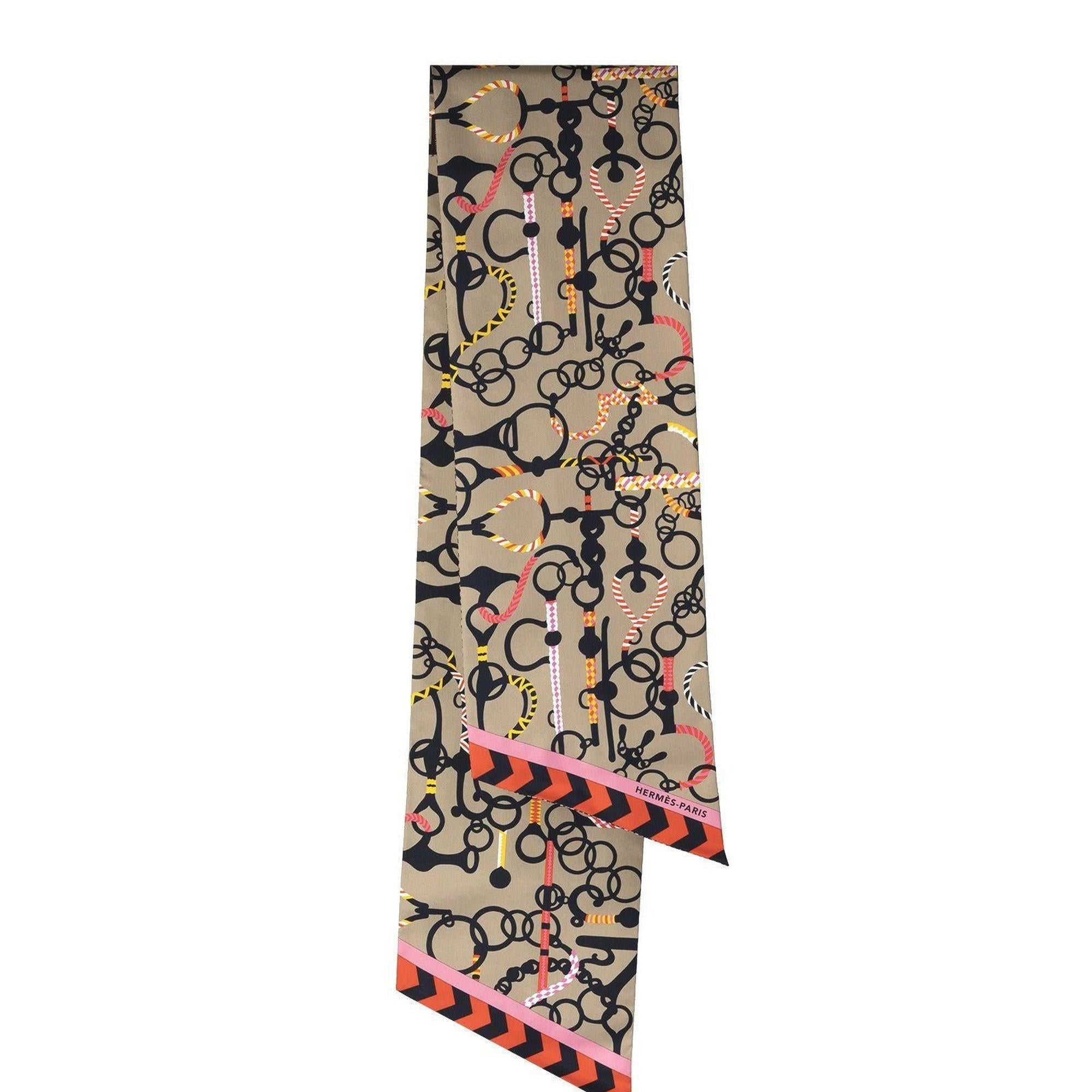 Hermes Equateur Maxi-Twilly Cut Scarf