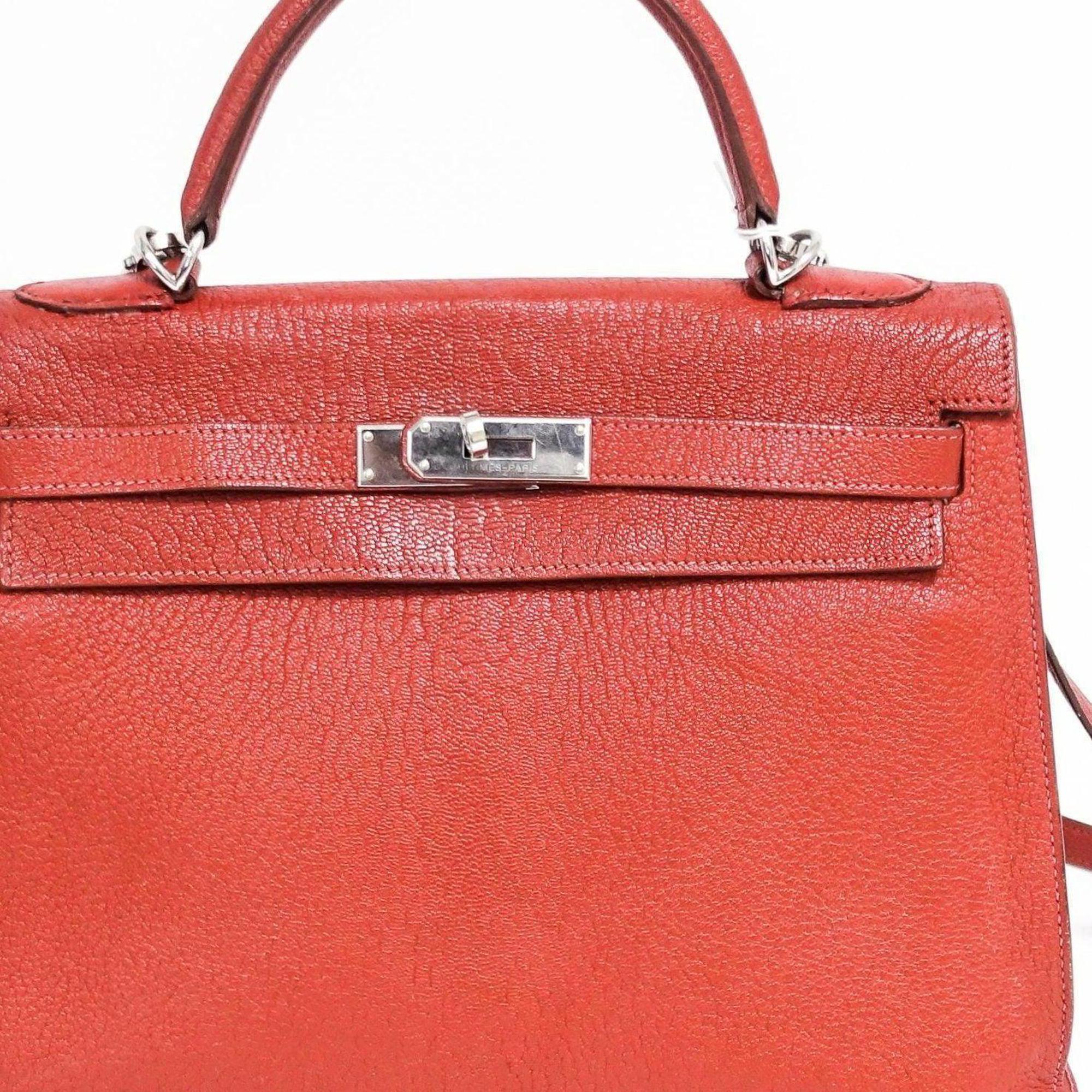 Hermes Red Kelly 32