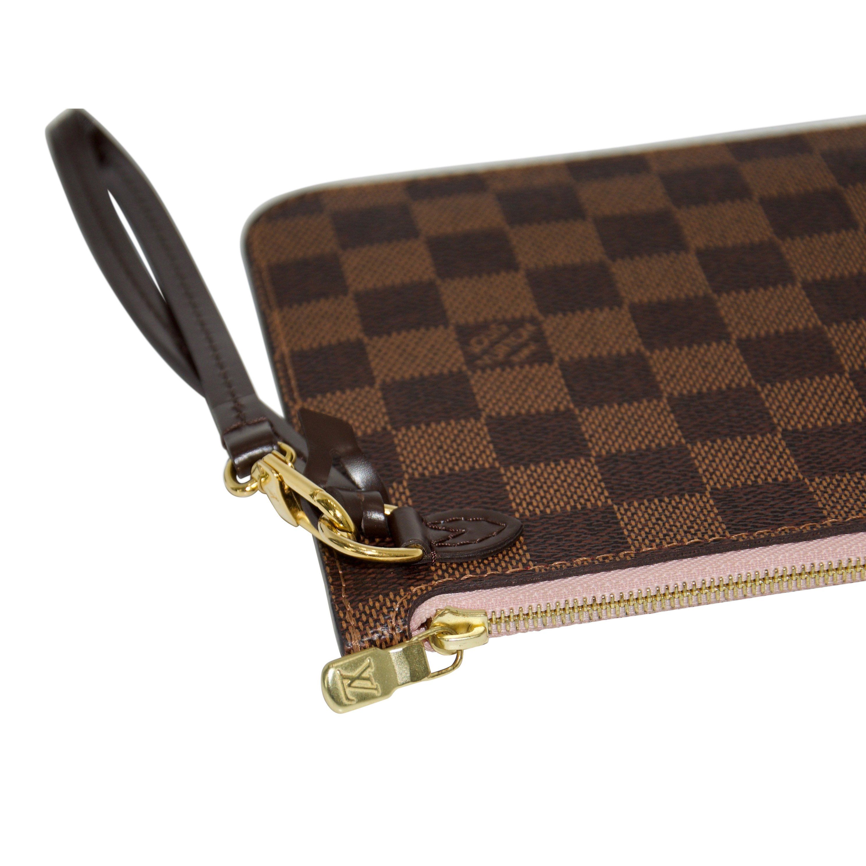 Louis Vuitton 2018 Damier Ebene Neverfull Pochette