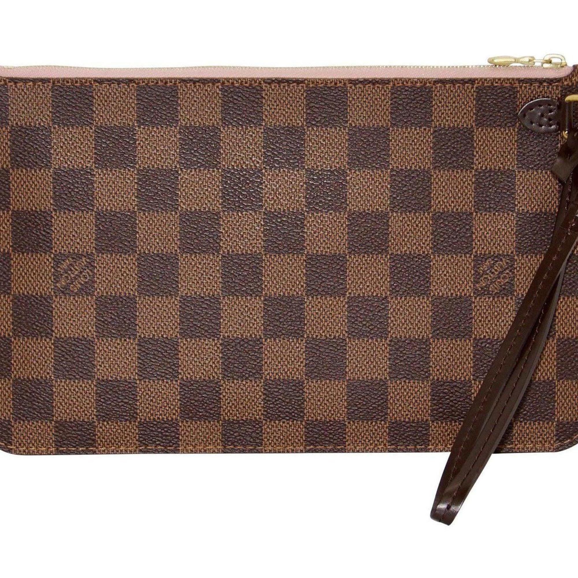Louis Vuitton 2018 Damier Ebene Neverfull Pochette