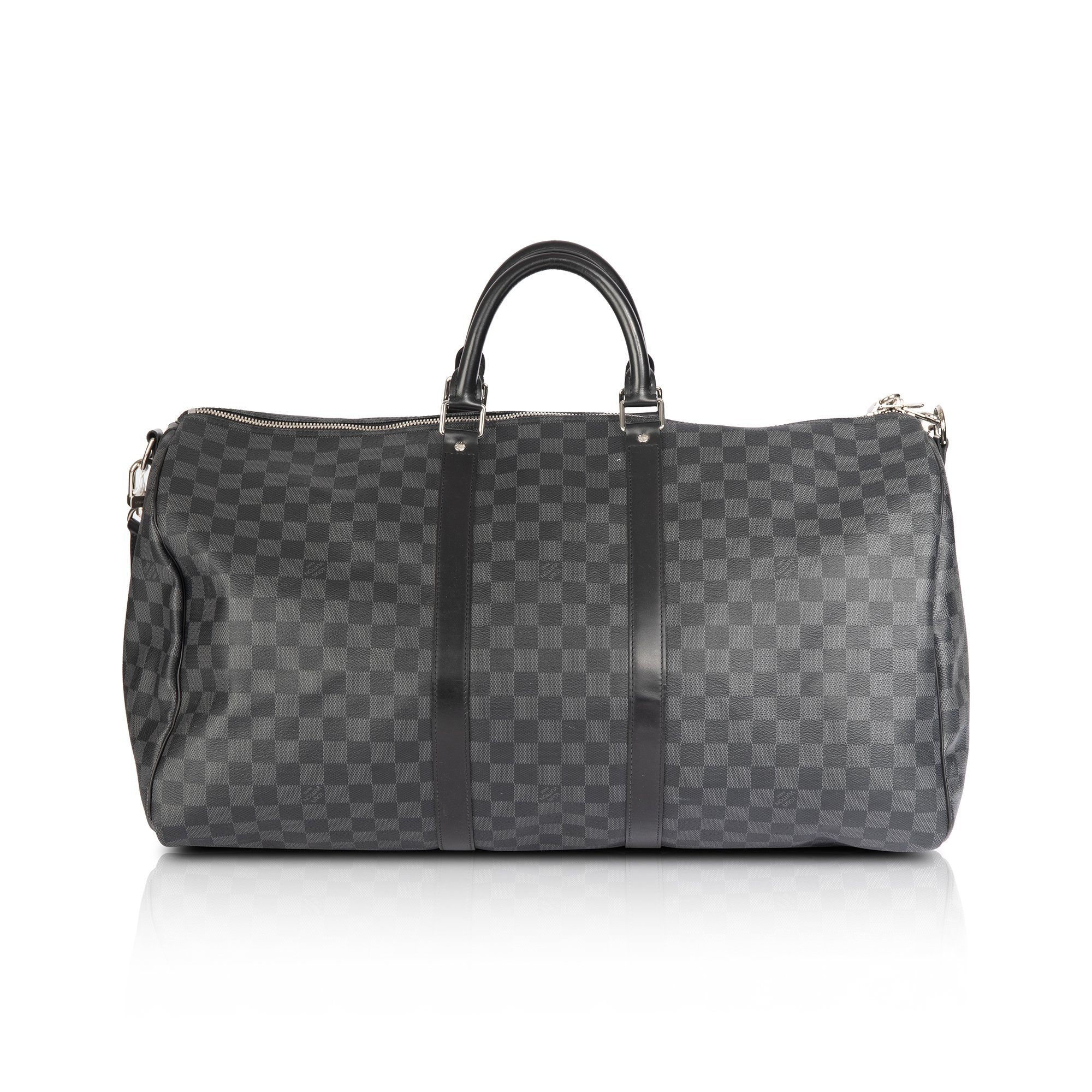 Louis Vuitton 2018 Damier Graphite Keepall Bandouliere 55