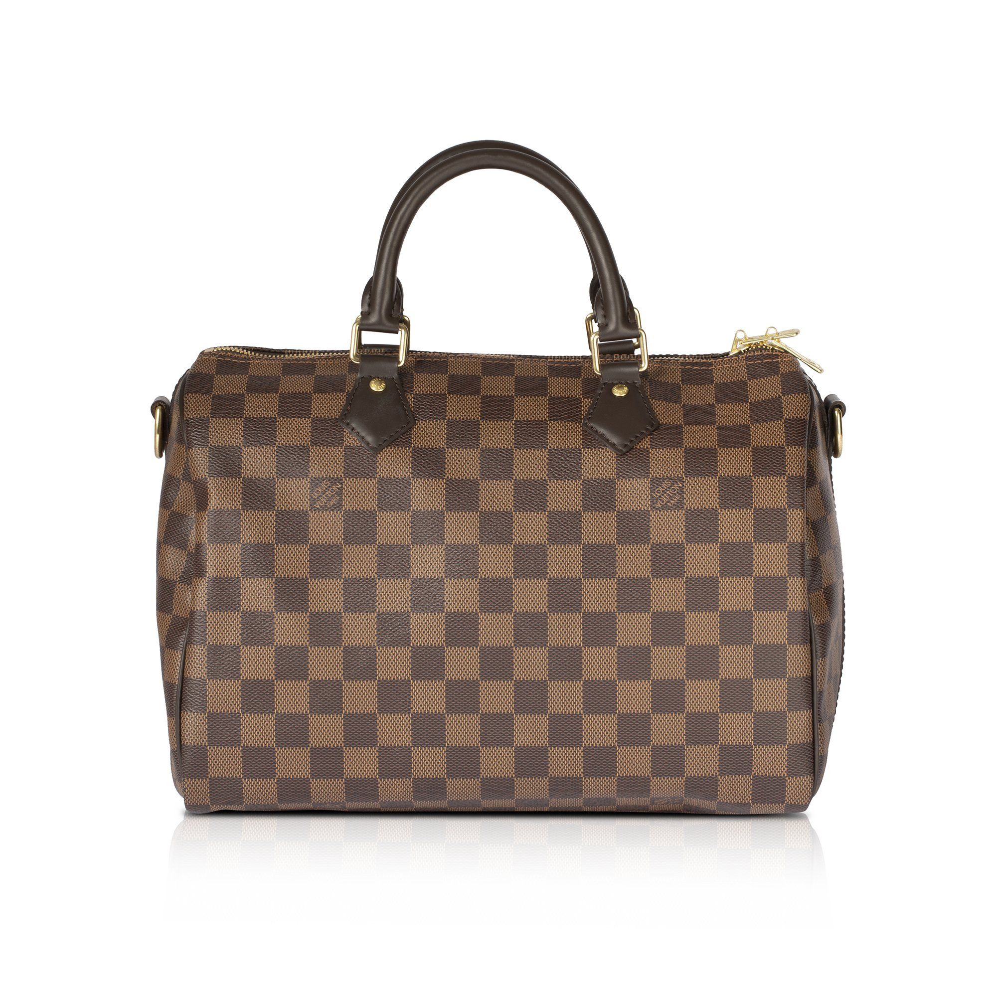 Louis Vuitton 2019 Damier Ebene Speedy Bandouliere 30 w/ Receipt & Box