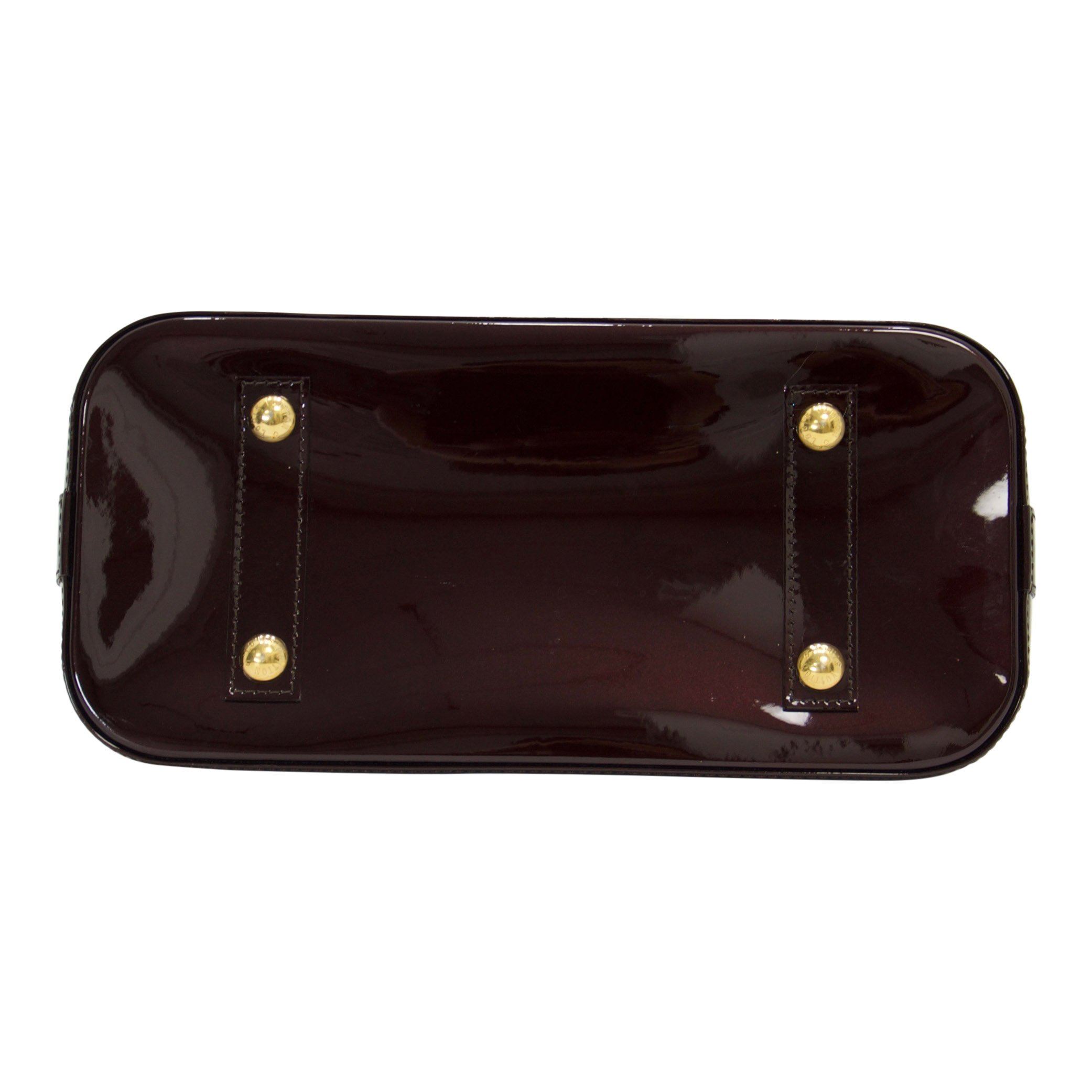 Louis Vuitton Amarante Vernis Alma PM