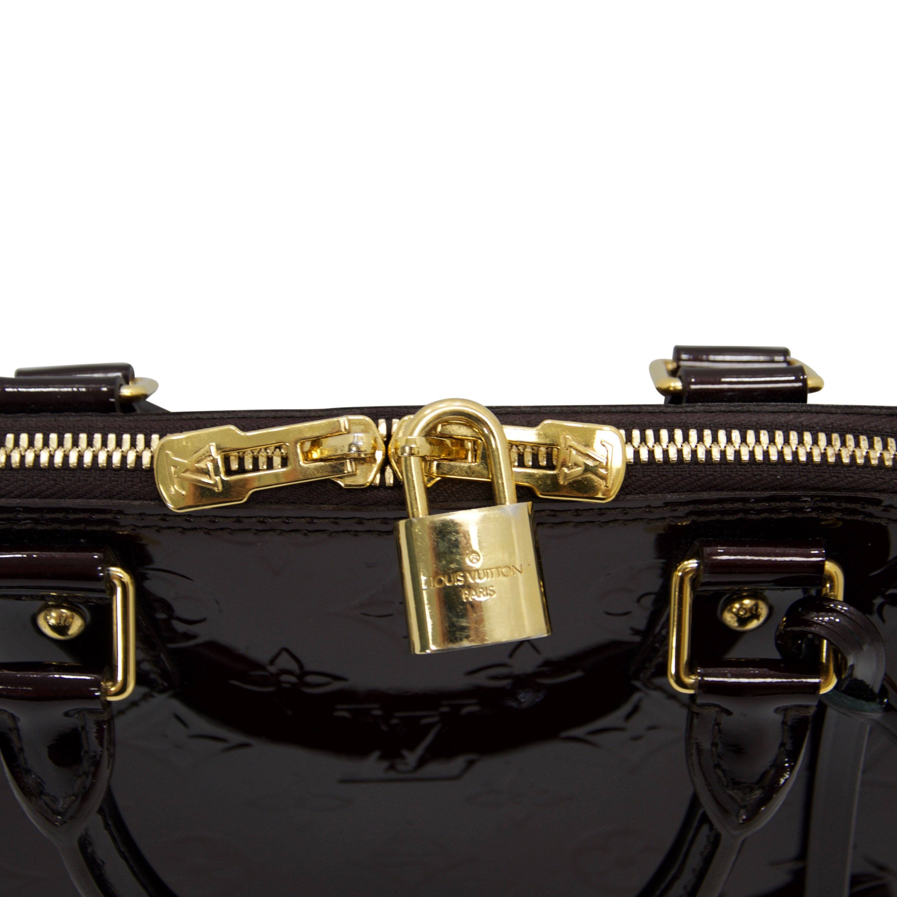 Louis Vuitton Amarante Vernis Alma PM