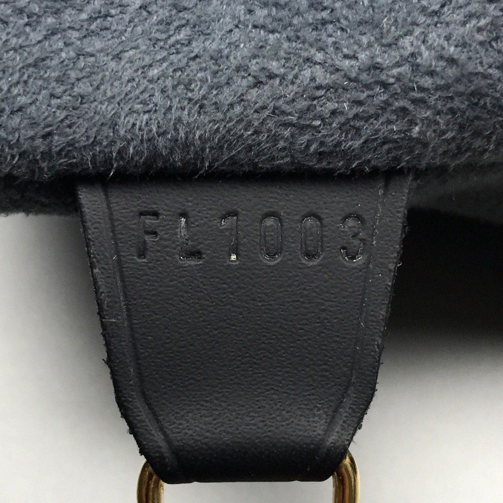 Louis Vuitton Black Epi Bucket