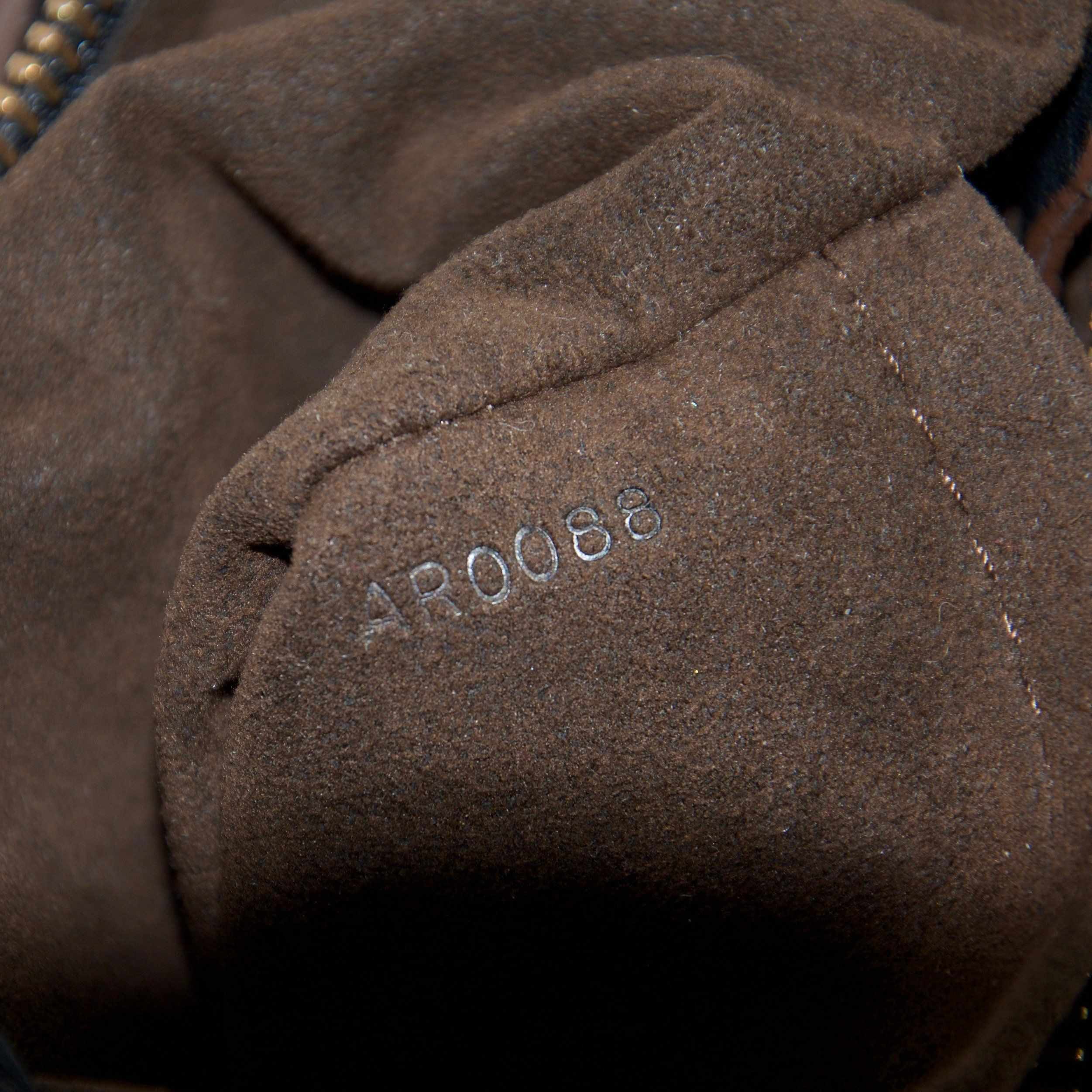 Louis Vuitton Black Mahina XS Hobo