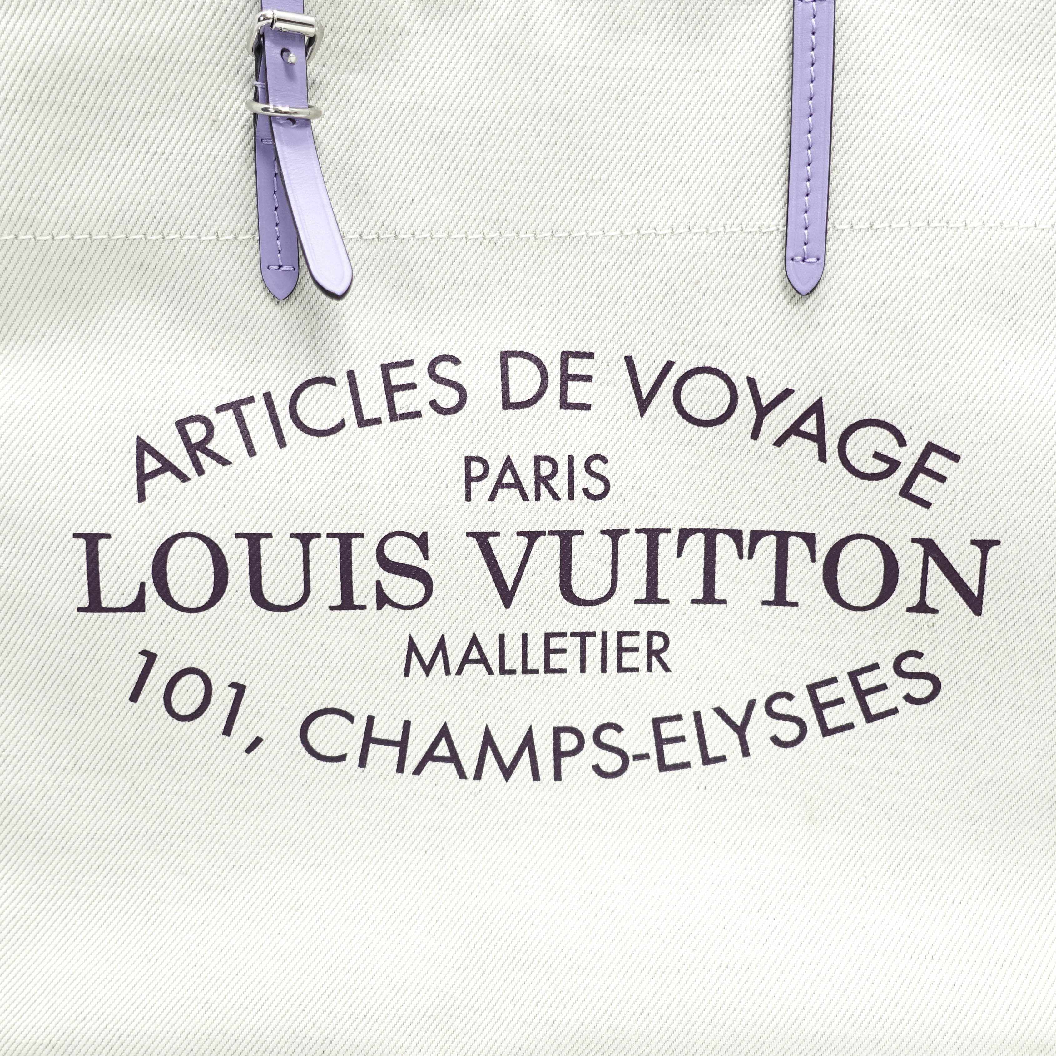 Louis Vuitton Cabas 'Articles de Voyage' Bag MM – Oliver Jewellery