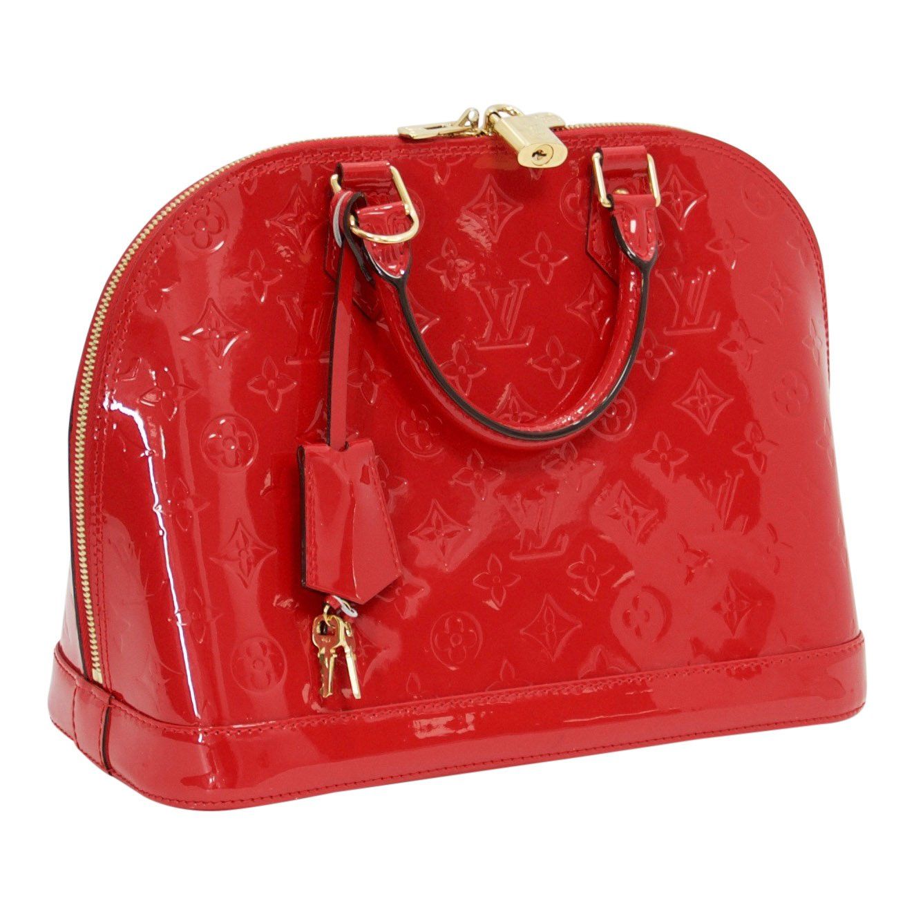 Louis Vuitton Cherry Vernis Alma PM