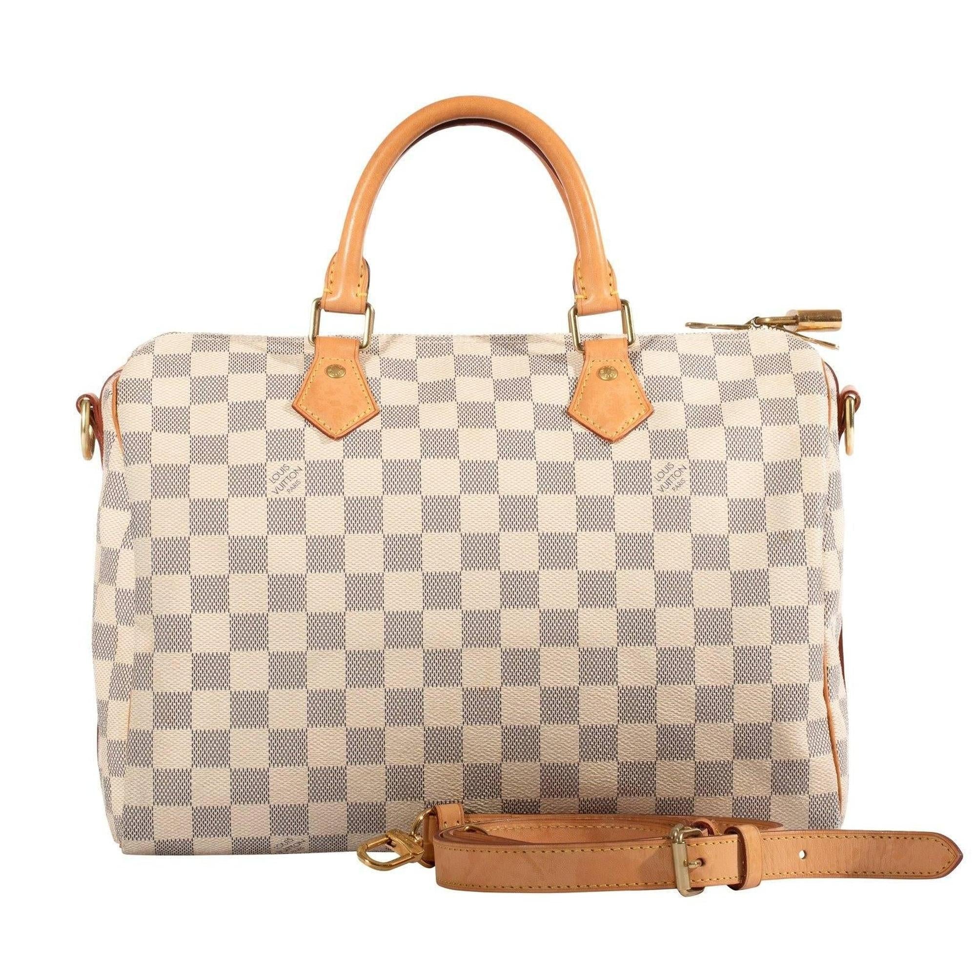 Louis Vuitton Damier Azur Speedy Bandouliere 30
