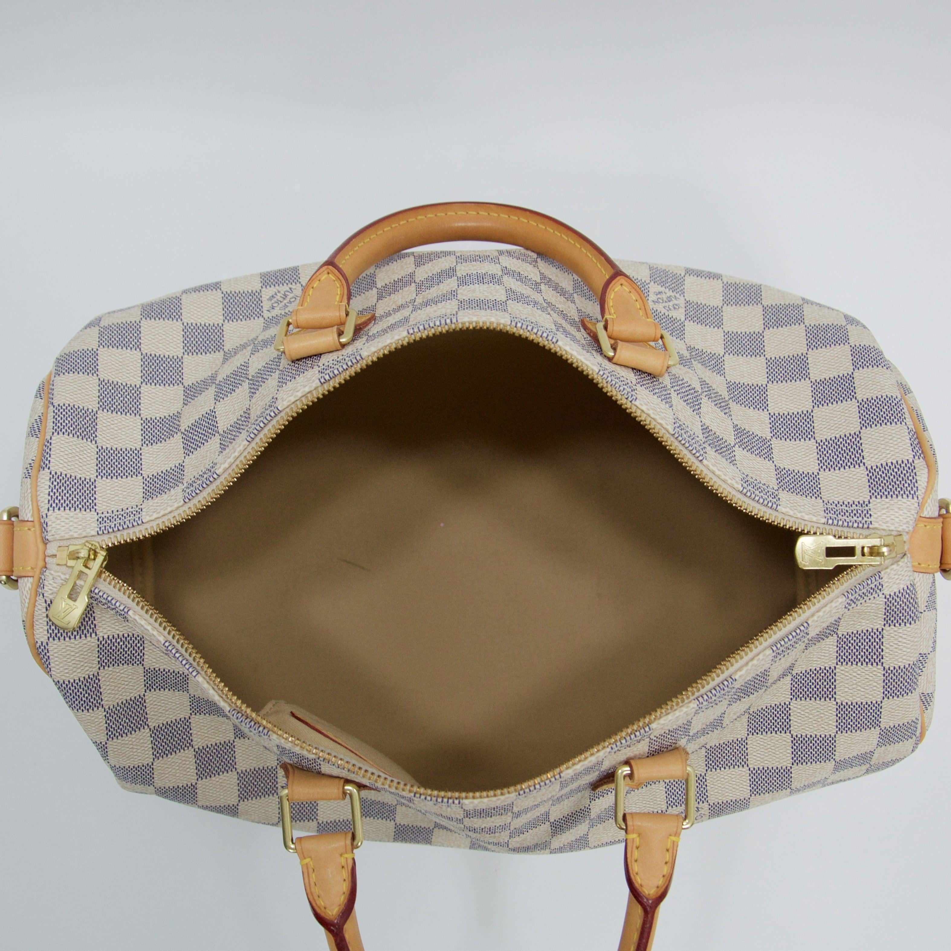 Louis Vuitton Damier Azur Speedy Bandouliere 35
