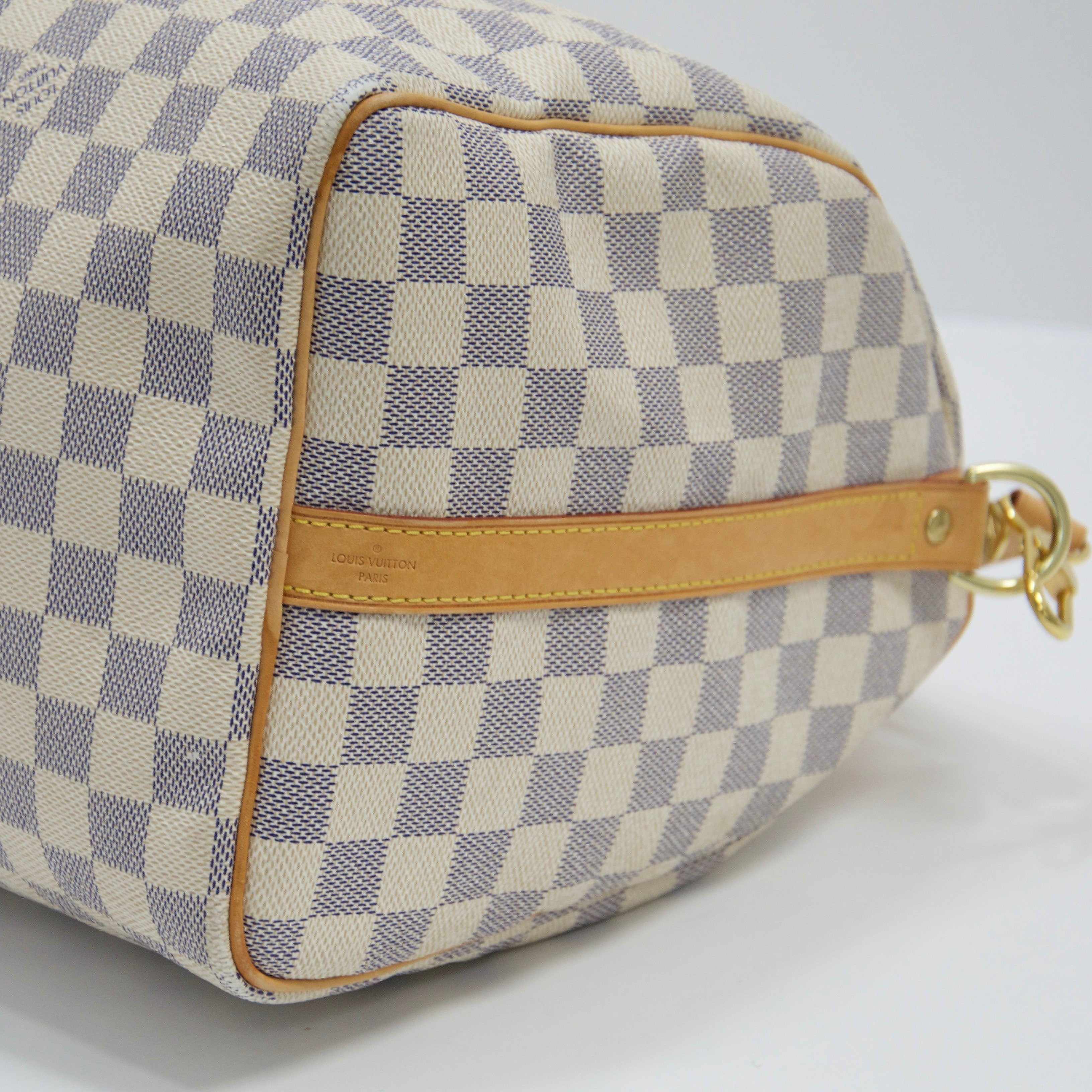 Louis Vuitton Damier Azur Speedy Bandouliere 35