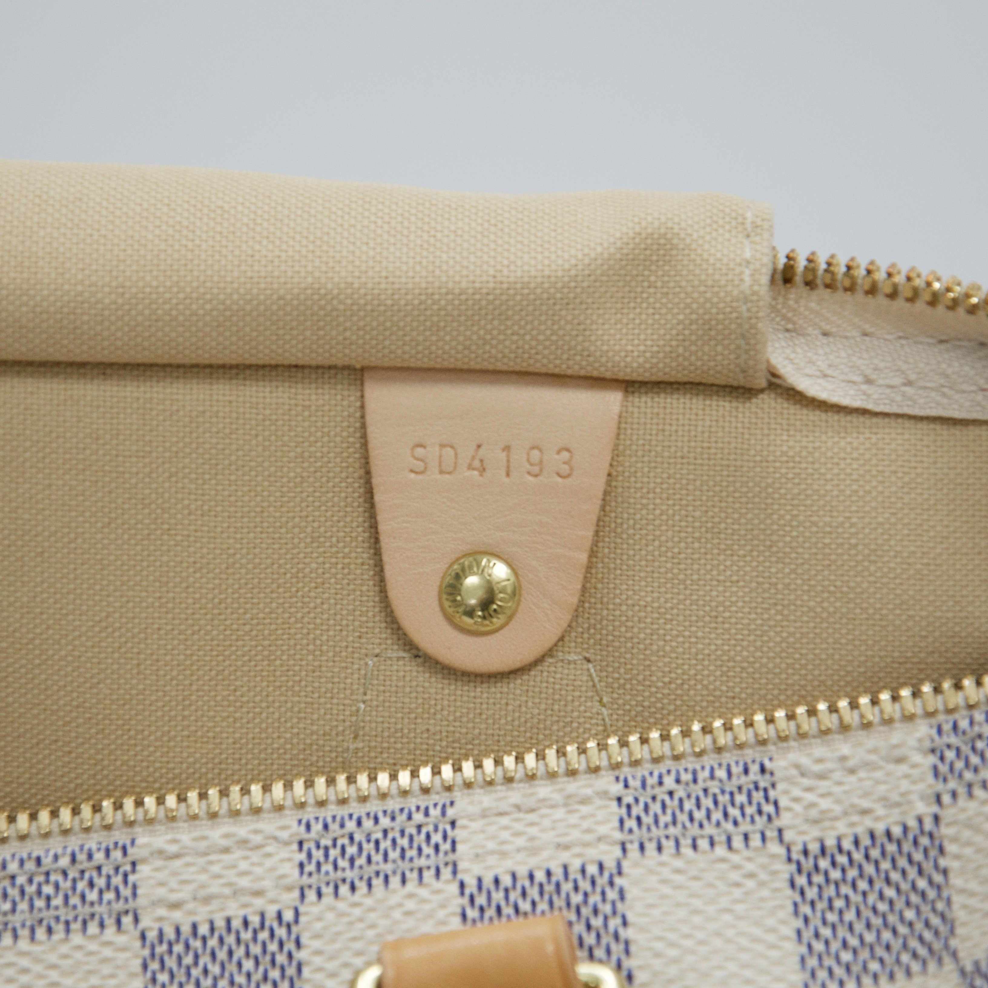 Louis Vuitton Damier Azur Speedy Bandouliere 35