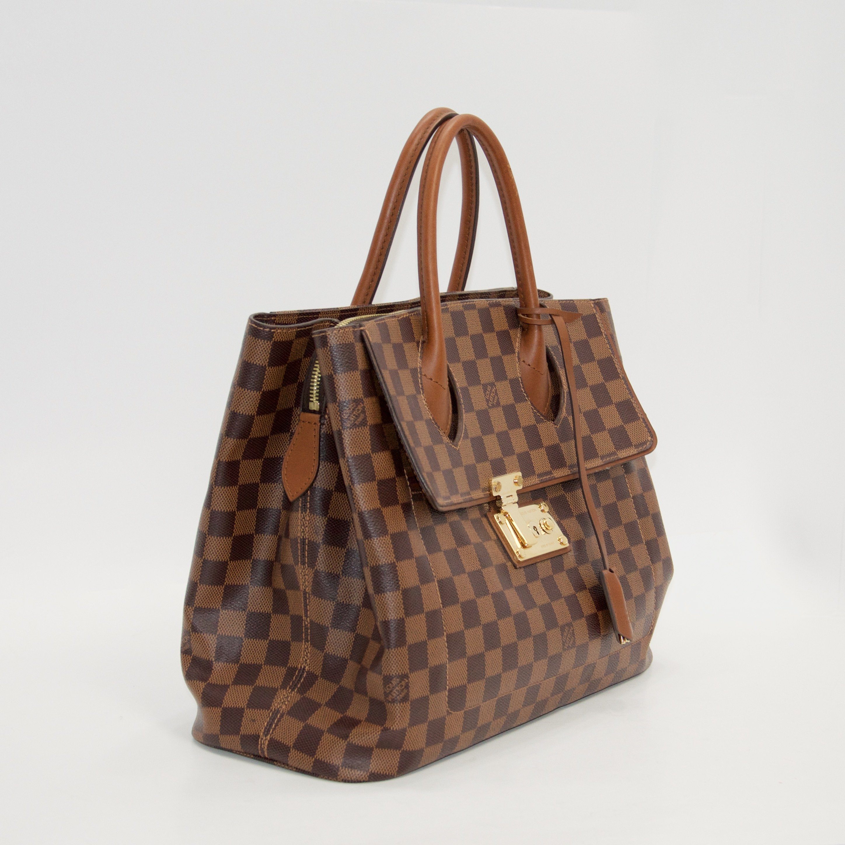 Louis Vuitton Damier Ebene Ascot Bag