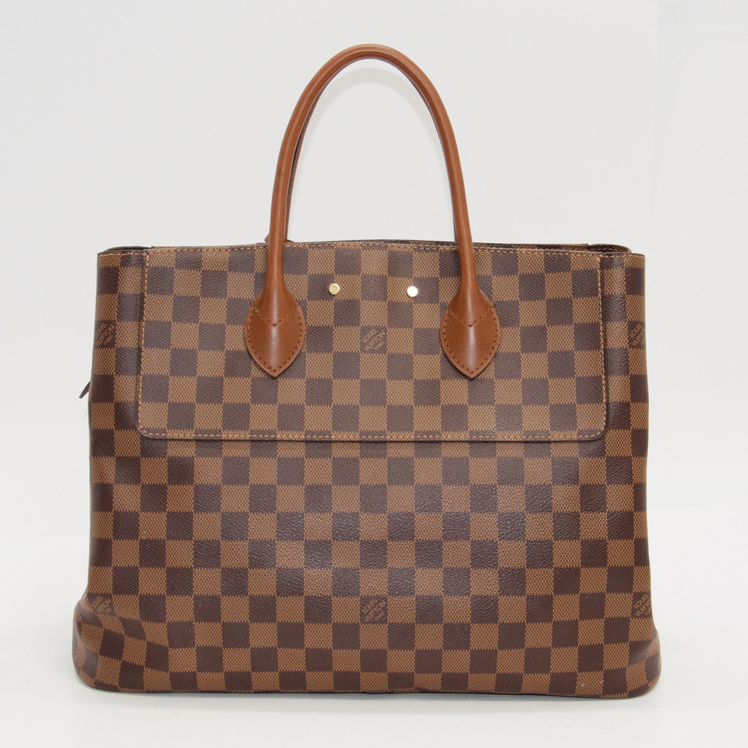 Louis Vuitton Damier Ebene Ascot Bag