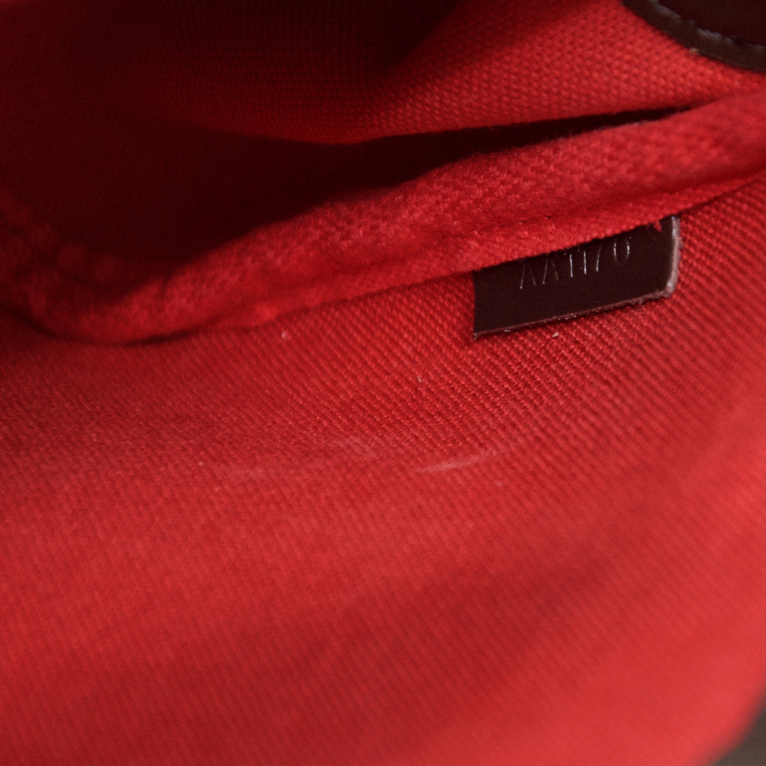 Louis Vuitton Damier Ebene Eva Clutch