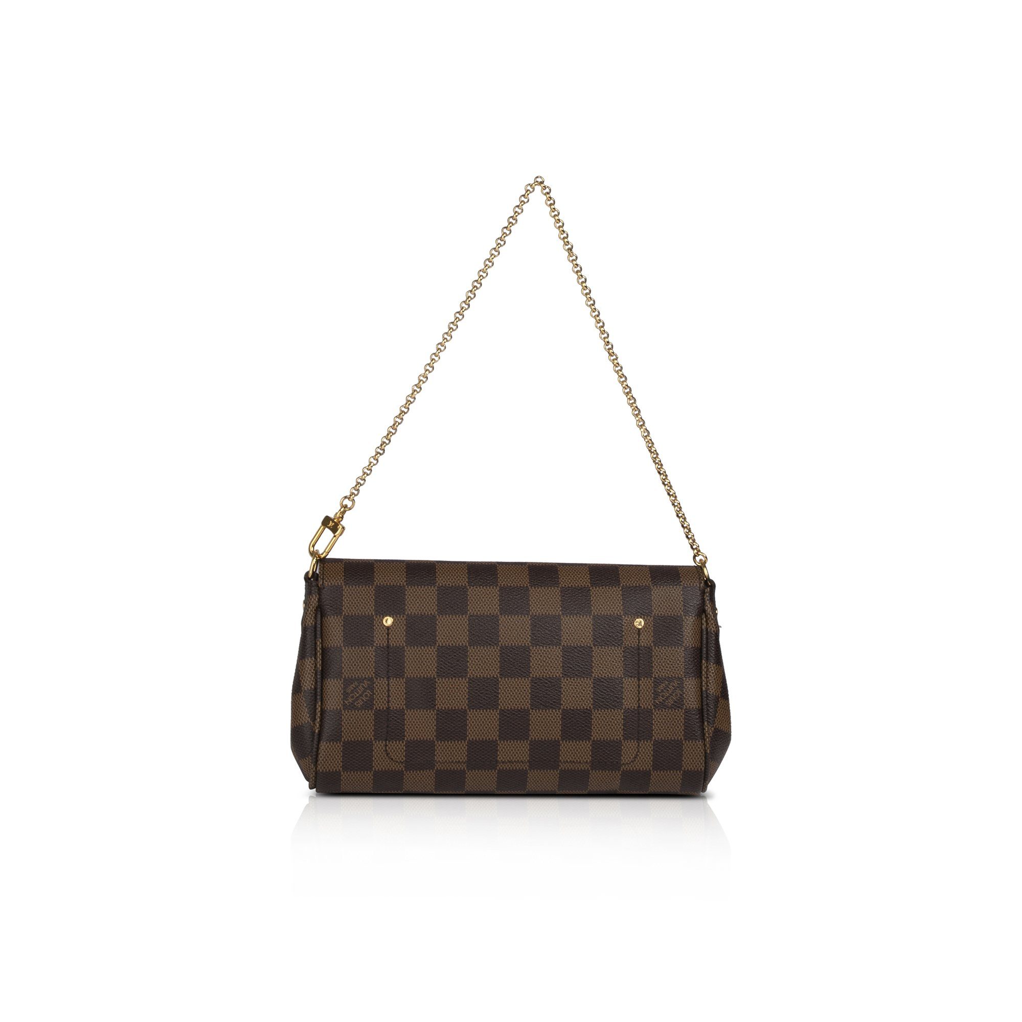 Louis Vuitton Damier Ebene Favorite PM w/ Strap