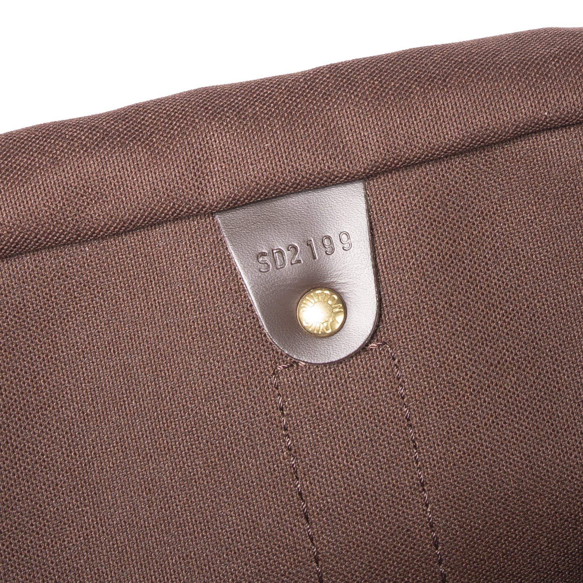 Louis Vuitton Damier Ebene Keepall Bandouliere 45