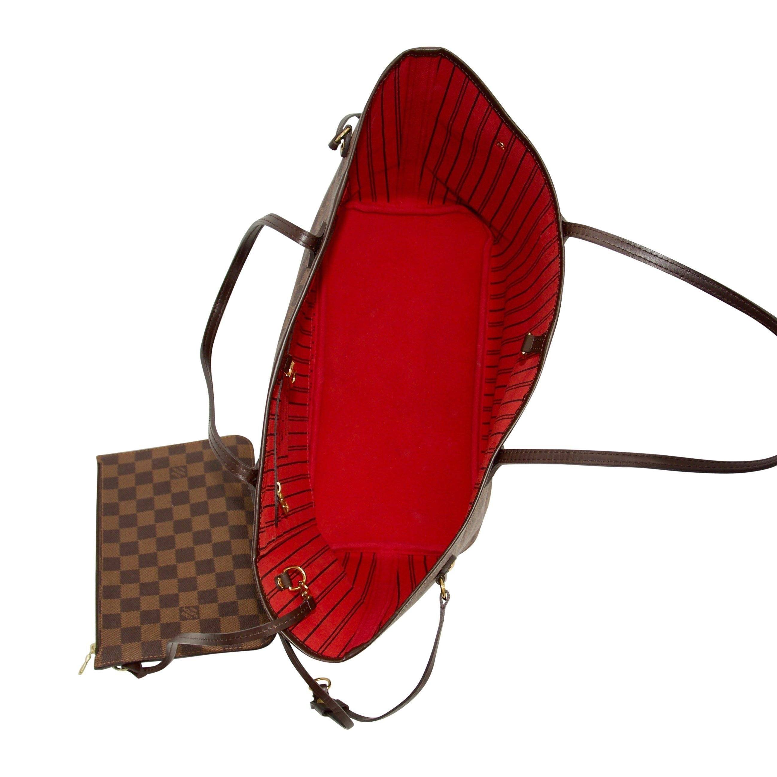 Louis Vuitton Damier Ebene Neverfull GM with Pouch