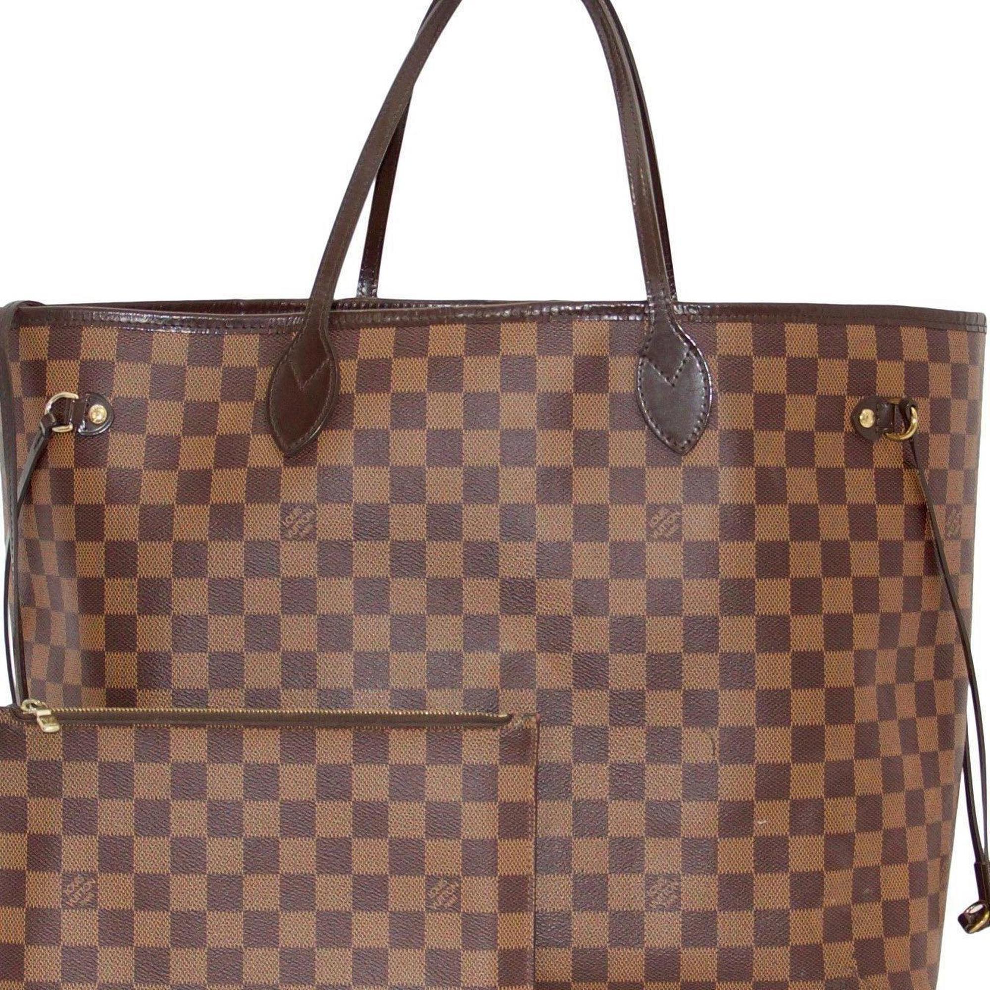 Louis Vuitton Damier Ebene Neverfull GM with Pouch