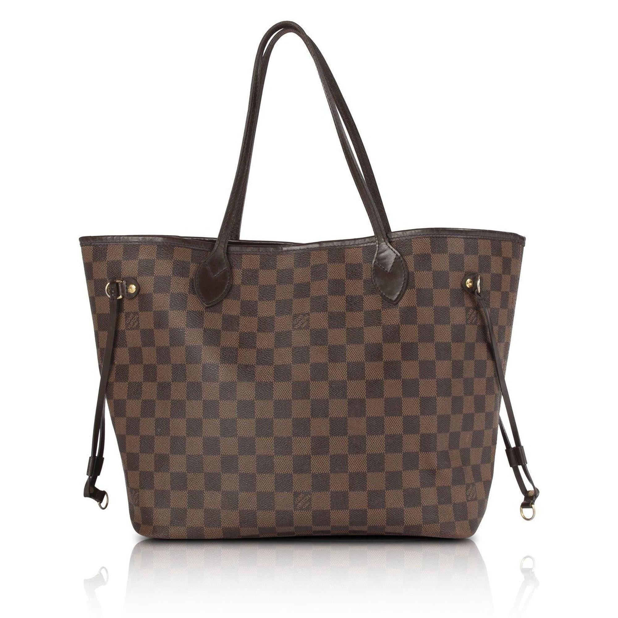 Louis Vuitton Damier Ebene Neverfull MM w/ Receipt & Box