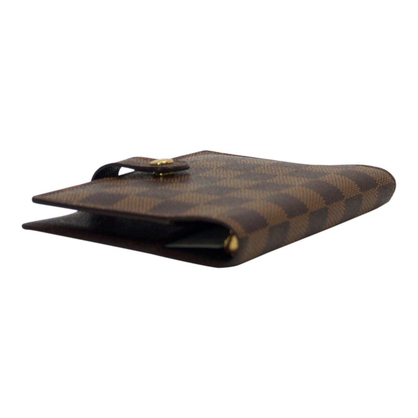 Louis Vuitton Damier Ebene Small Ring Agenda Cover