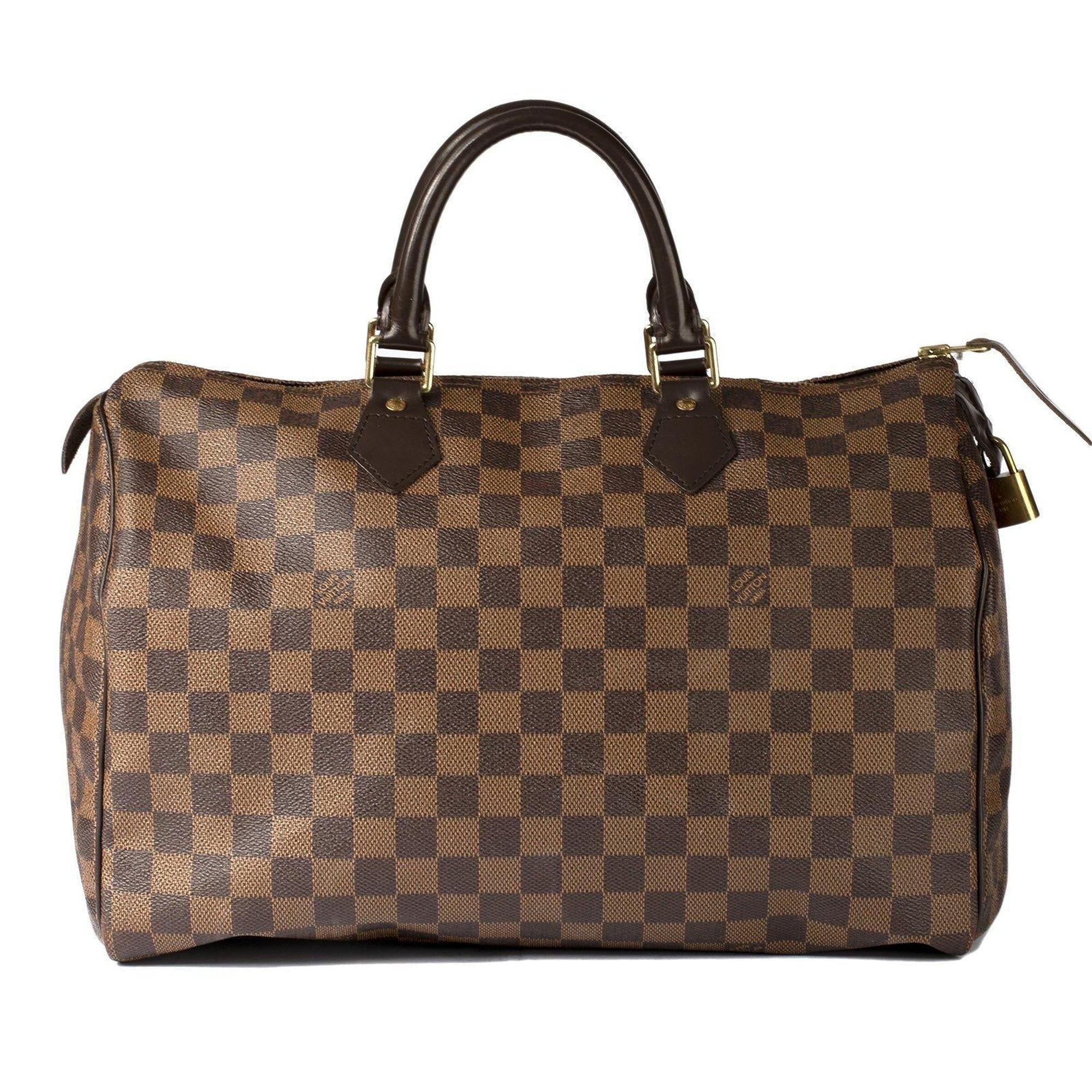 Louis Vuitton Damier Ebene Speedy 35
