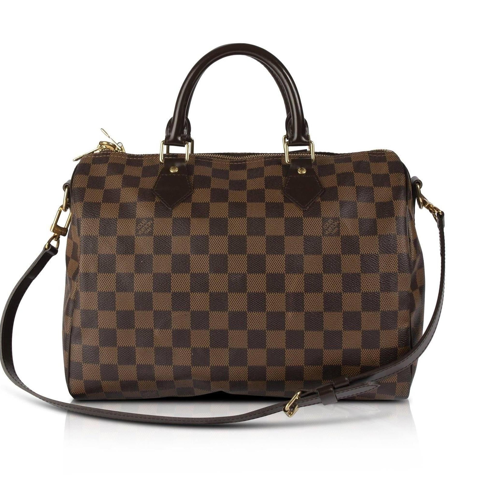 Louis Vuitton Damier Ebene Speedy Bandouliere 30