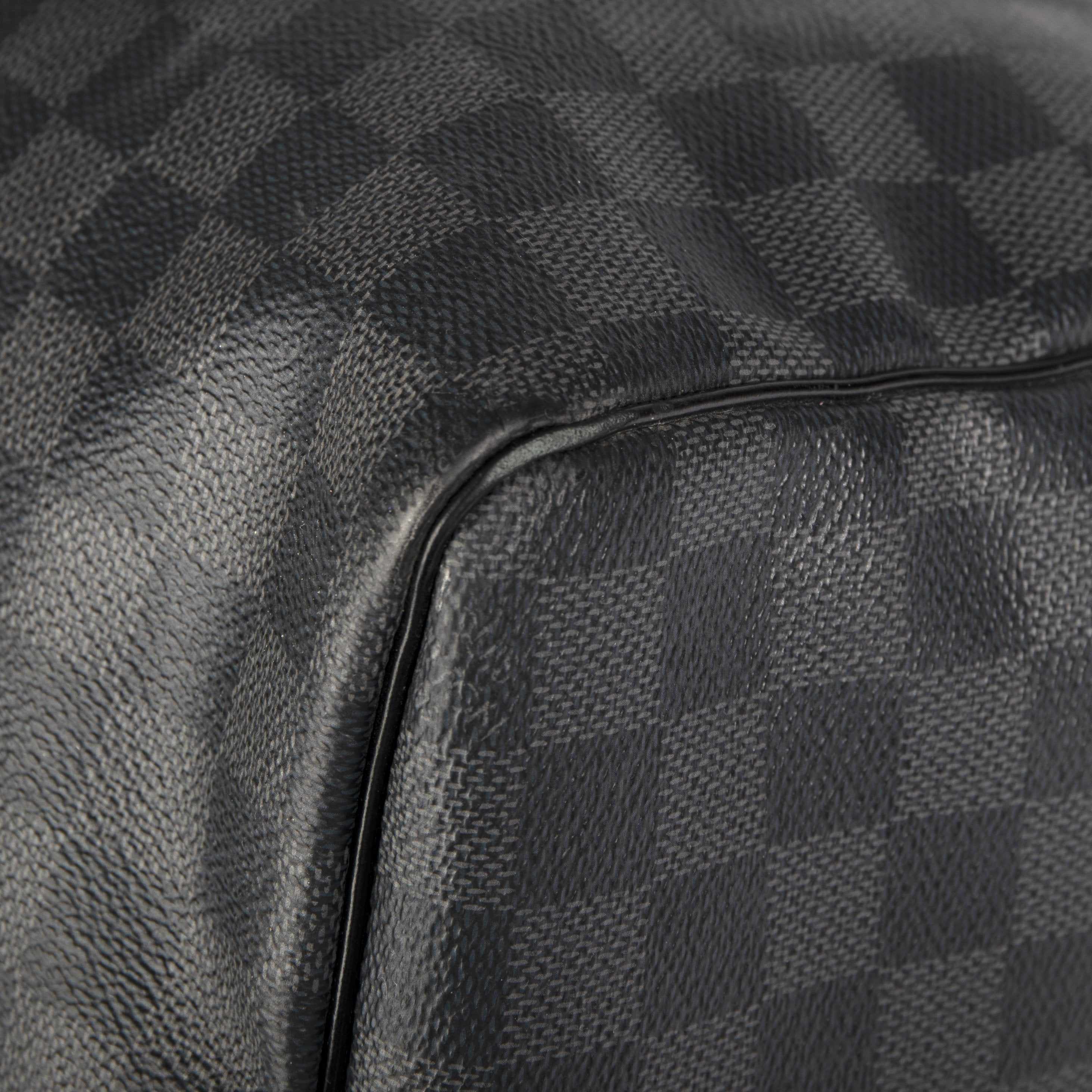 Louis Vuitton Damier Graphite Keepall Bandouliere 45 w/Receipt