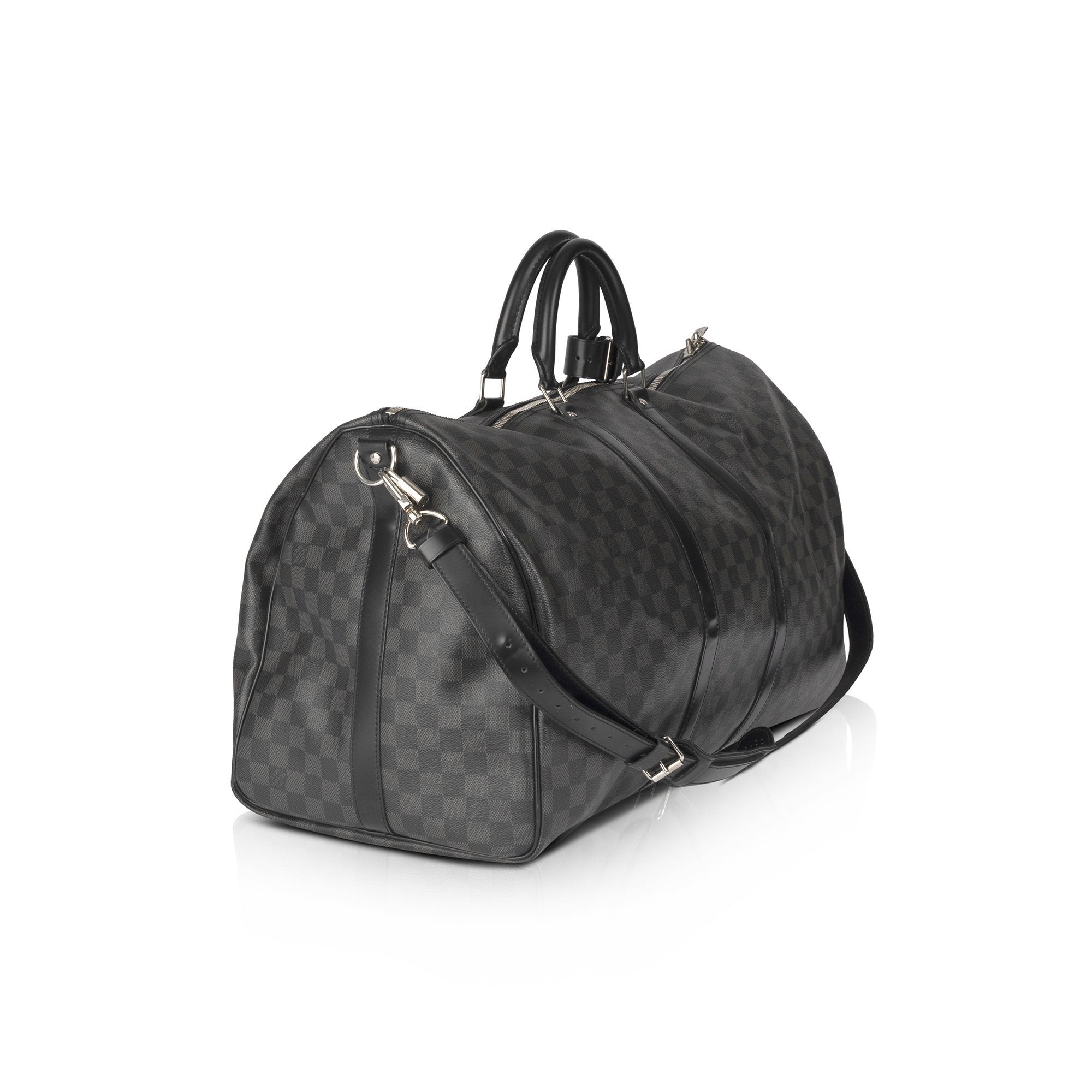Louis Vuitton Damier Graphite Keepall Bandouliere 55