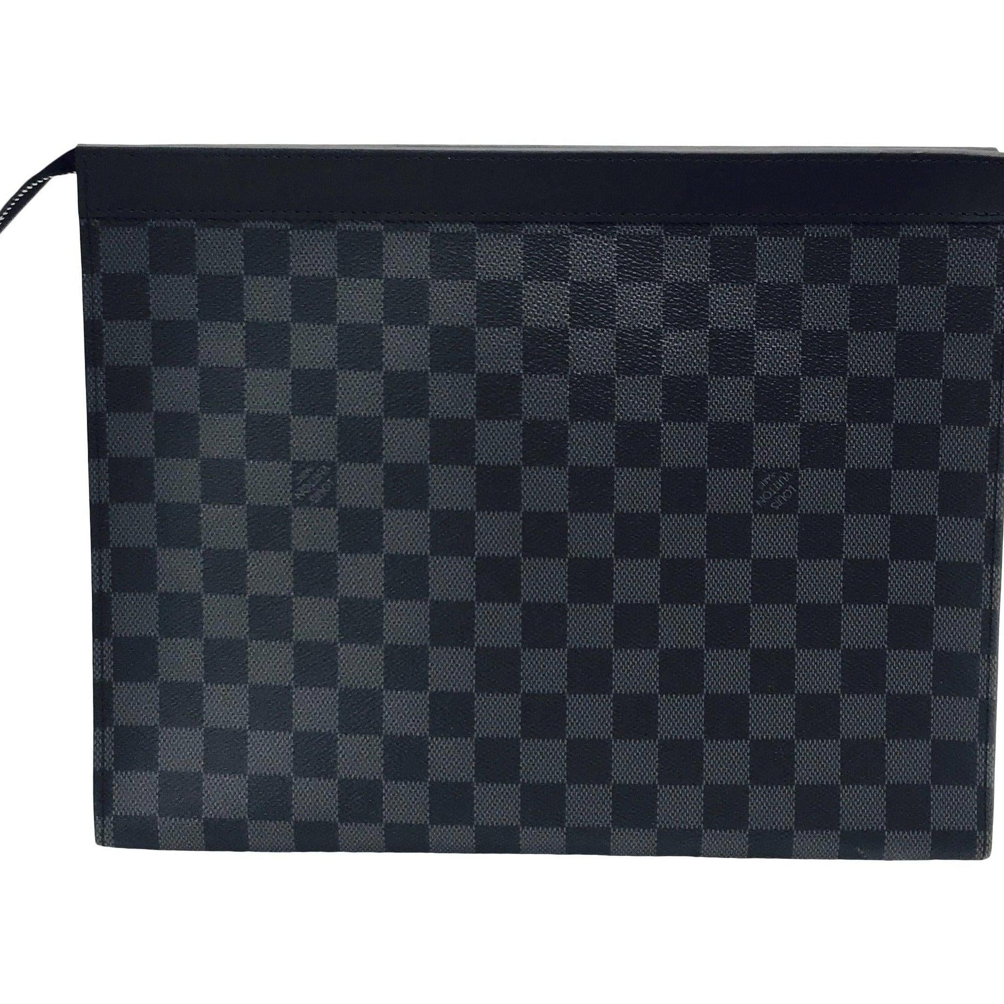 Louis Vuitton Damier Graphite Pochette Voyage GM