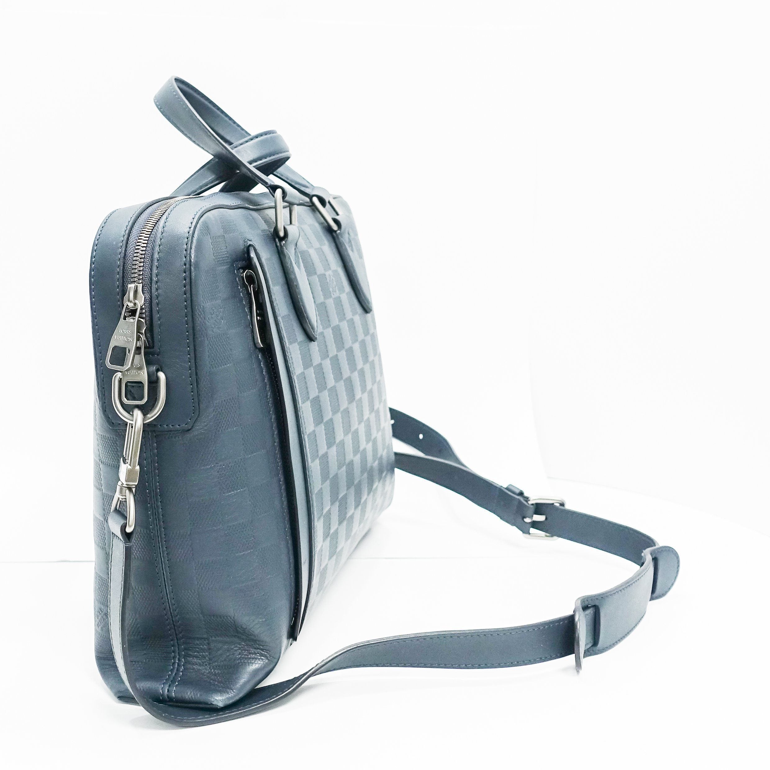 Louis Vuitton Damier Infini Avenue Soft Briefcase Laptop Bag