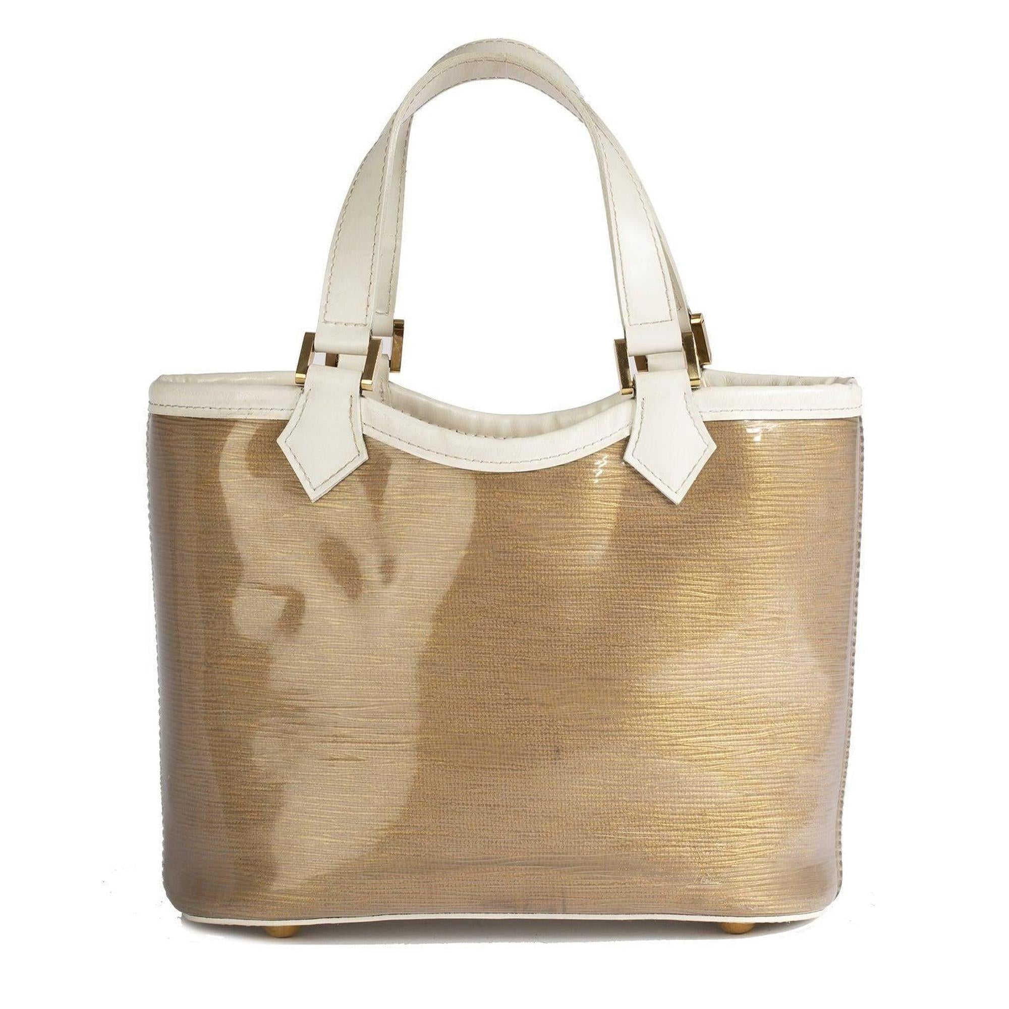 Louis Vuitton Epi Paige Mini Lagoon Bay Beach Tote