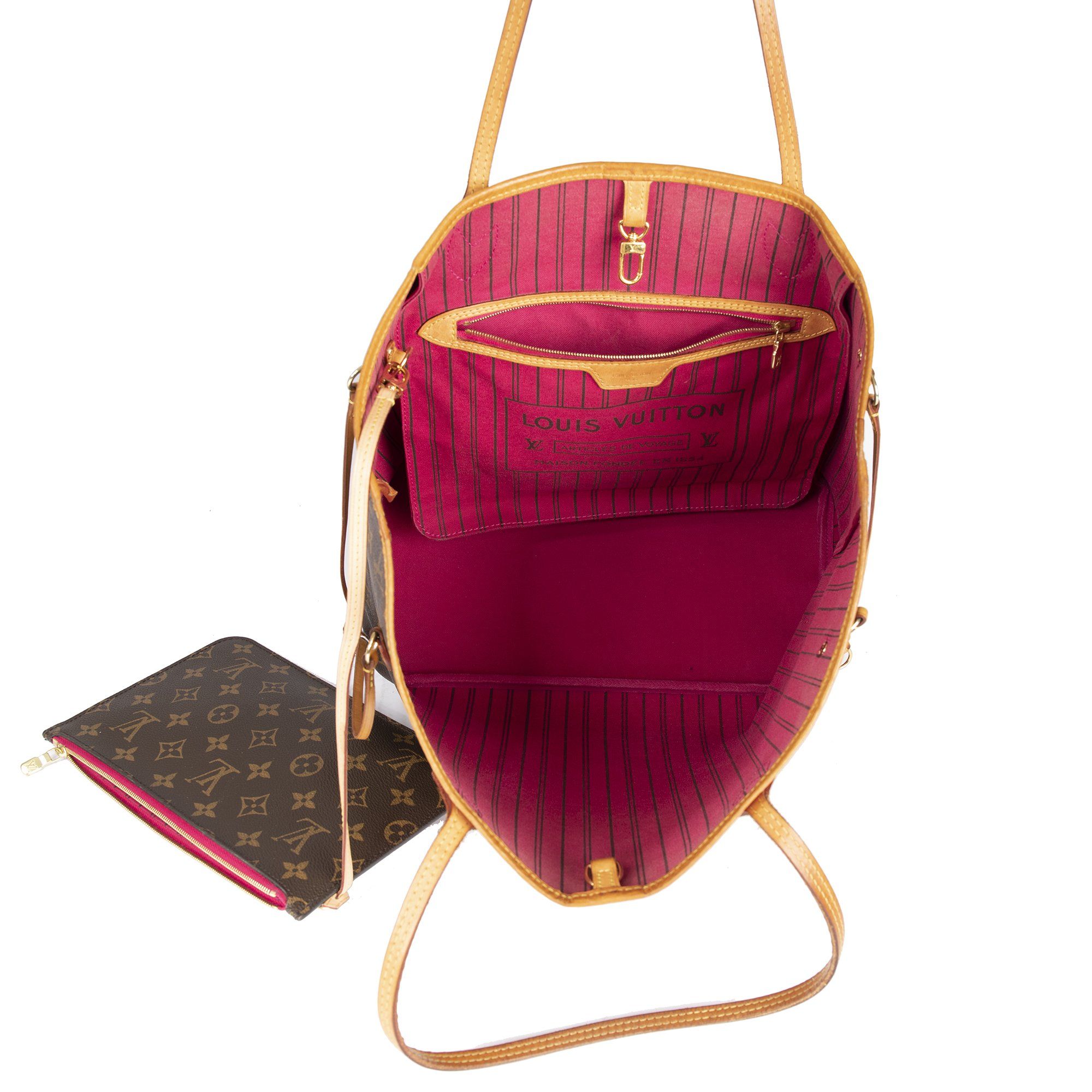 Louis Vuitton Limited Edition Monogram Hawaii Pink Neverfull MM with Pouch