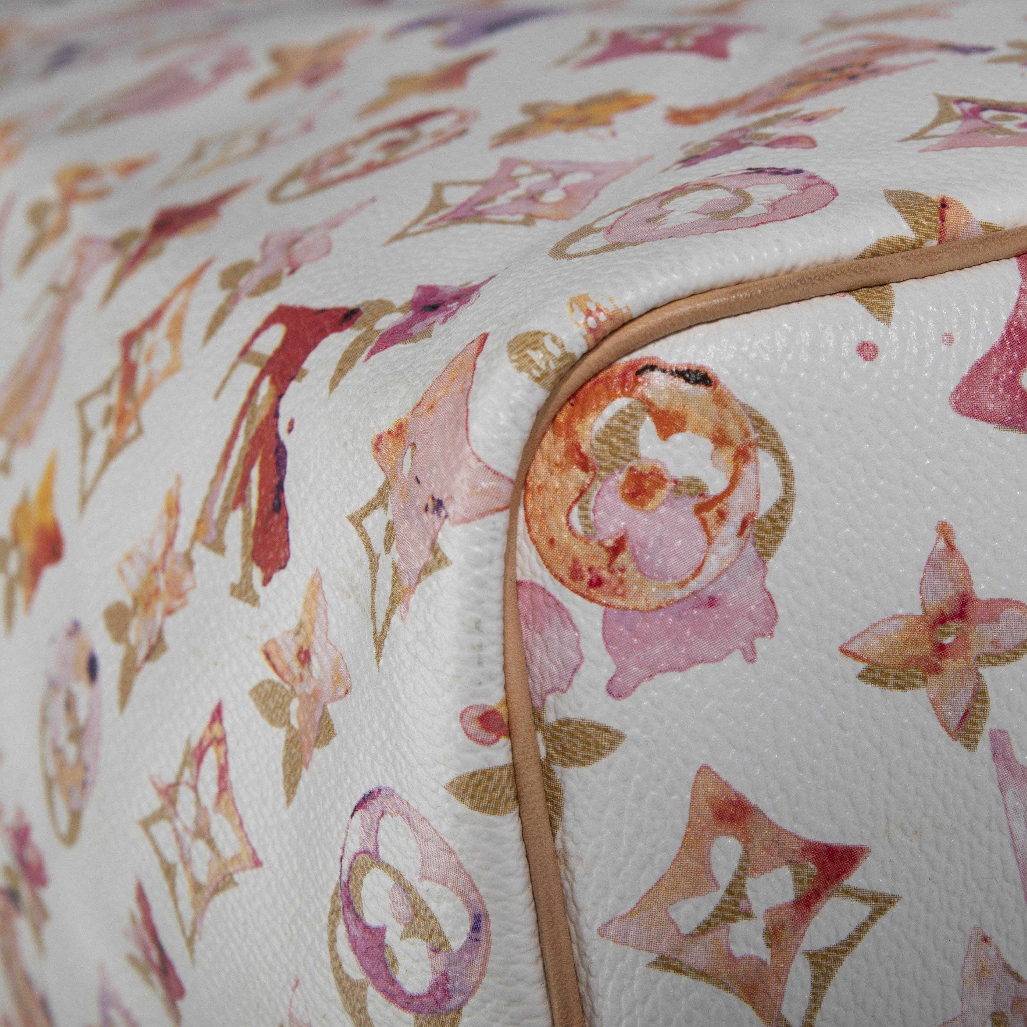 Louis Vuitton Limited Edition Monogram Watercolor Aquarelle Speedy 35