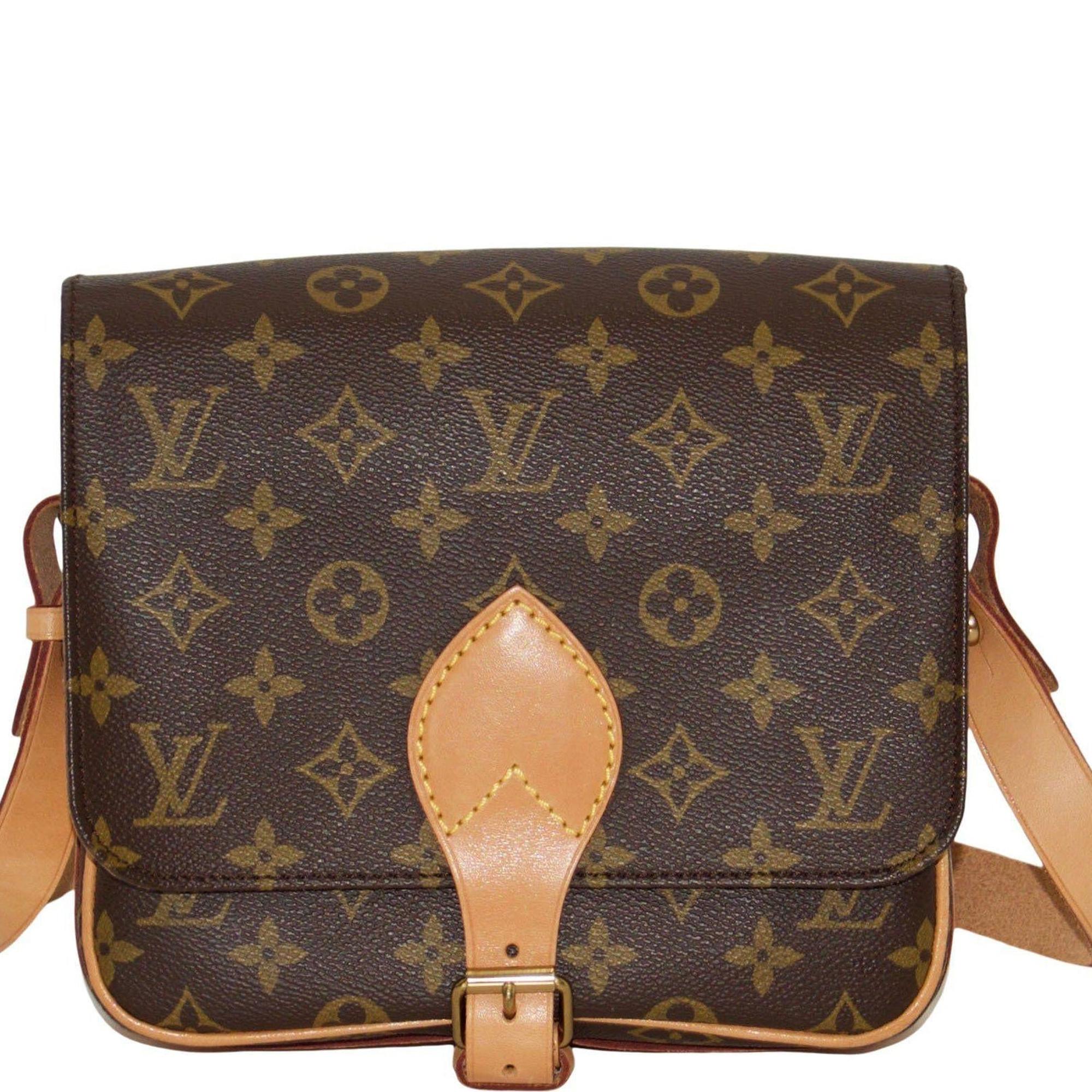 Louis Vuitton Monogram Cartouchiere MM
