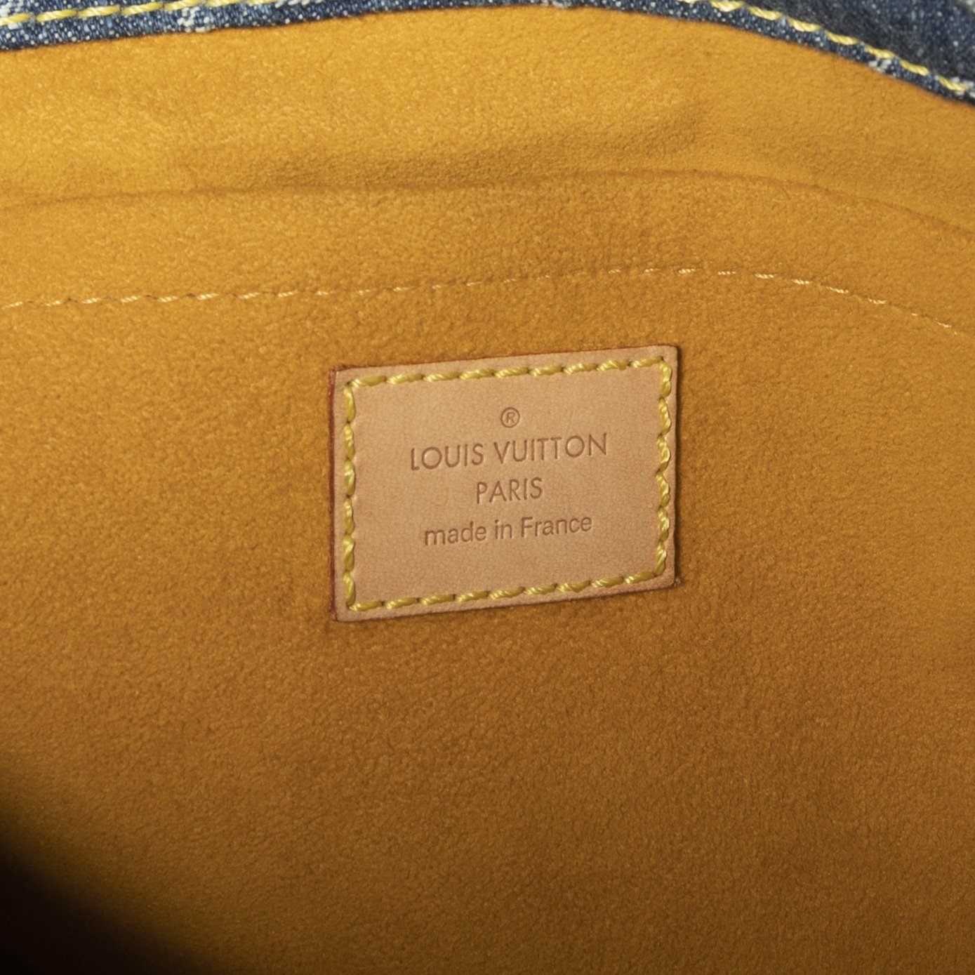 Louis Vuitton Monogram Denim Sac Plat