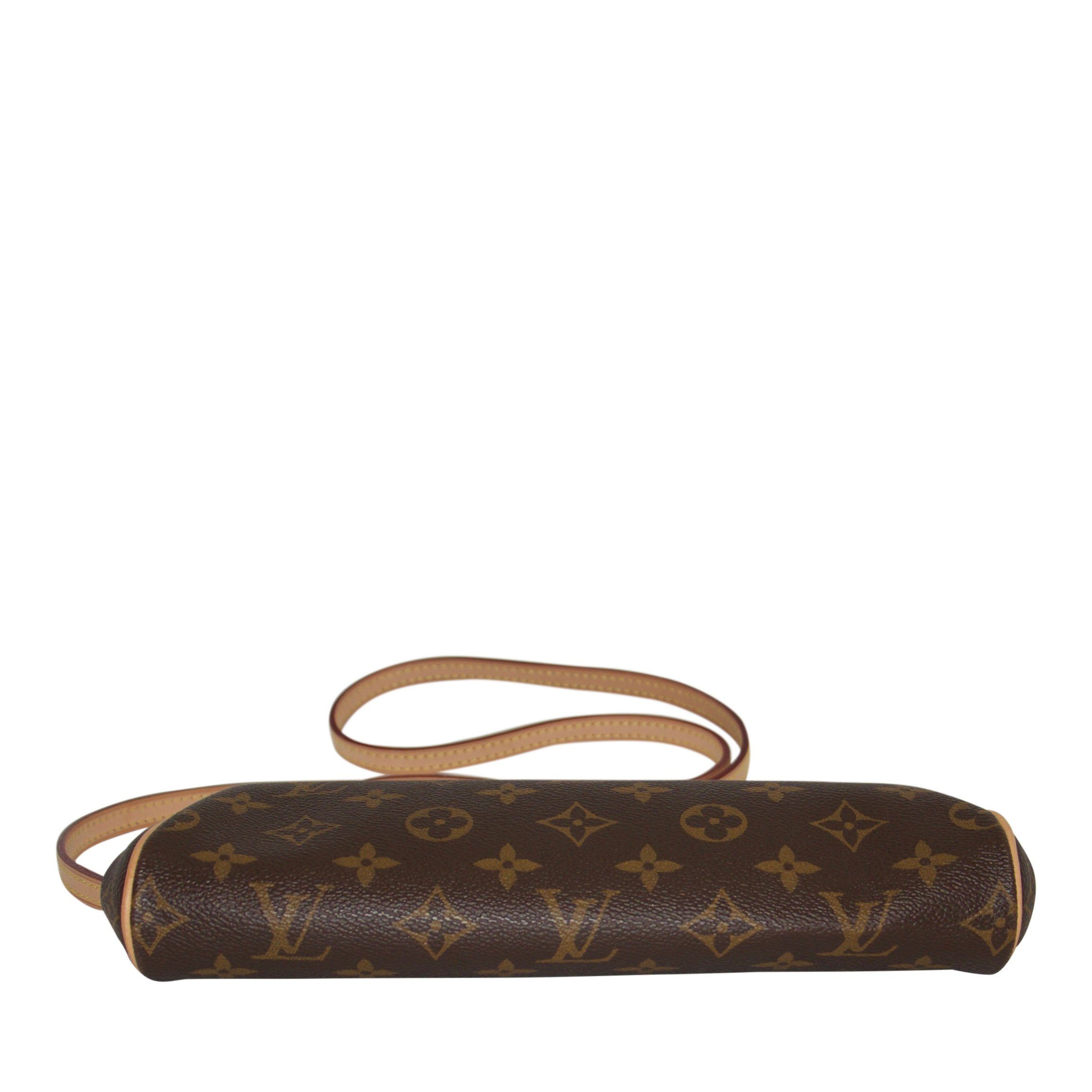 Louis Vuitton Monogram Eva Clutch with Strap