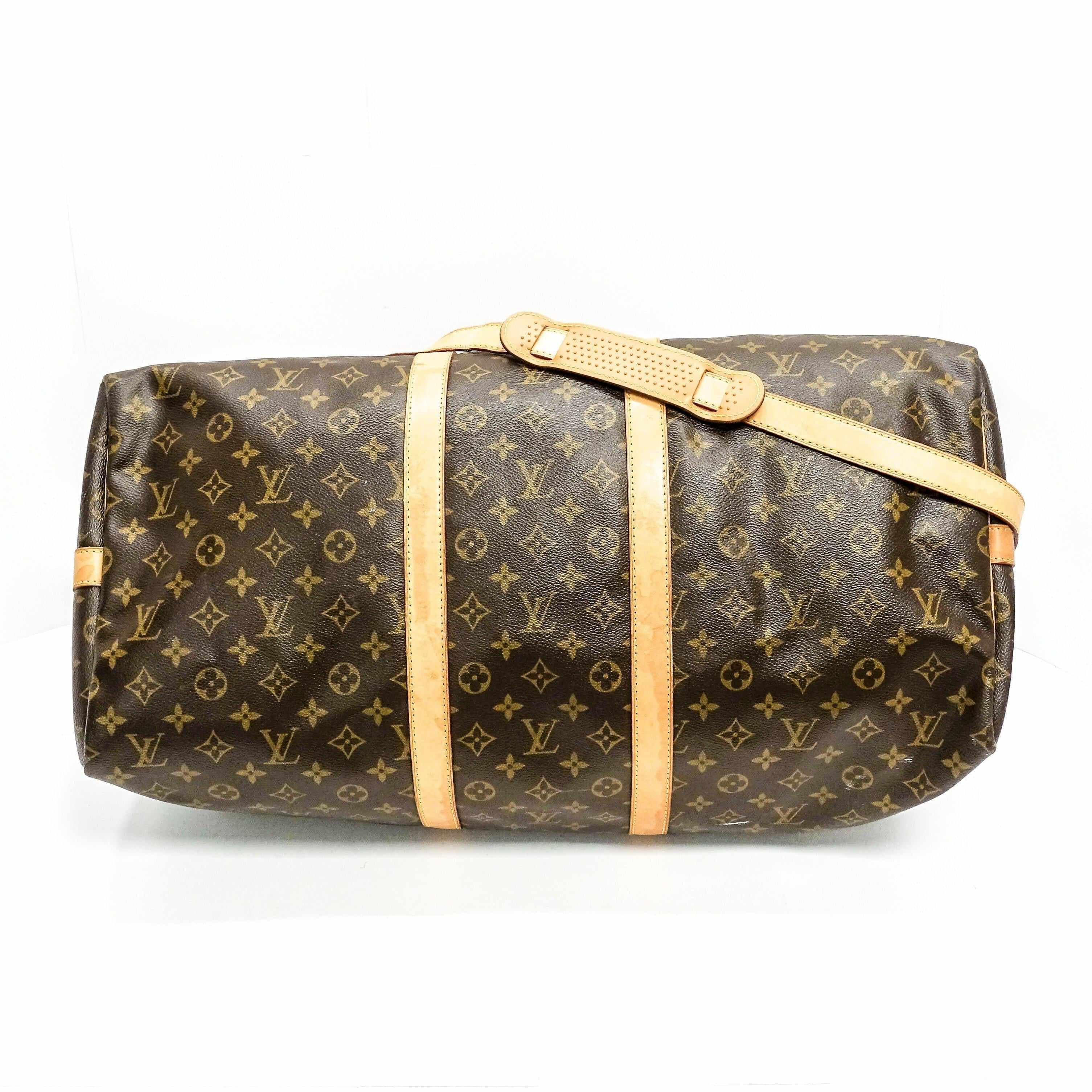 Louis Vuitton Monogram Keepall Bandouliere 55