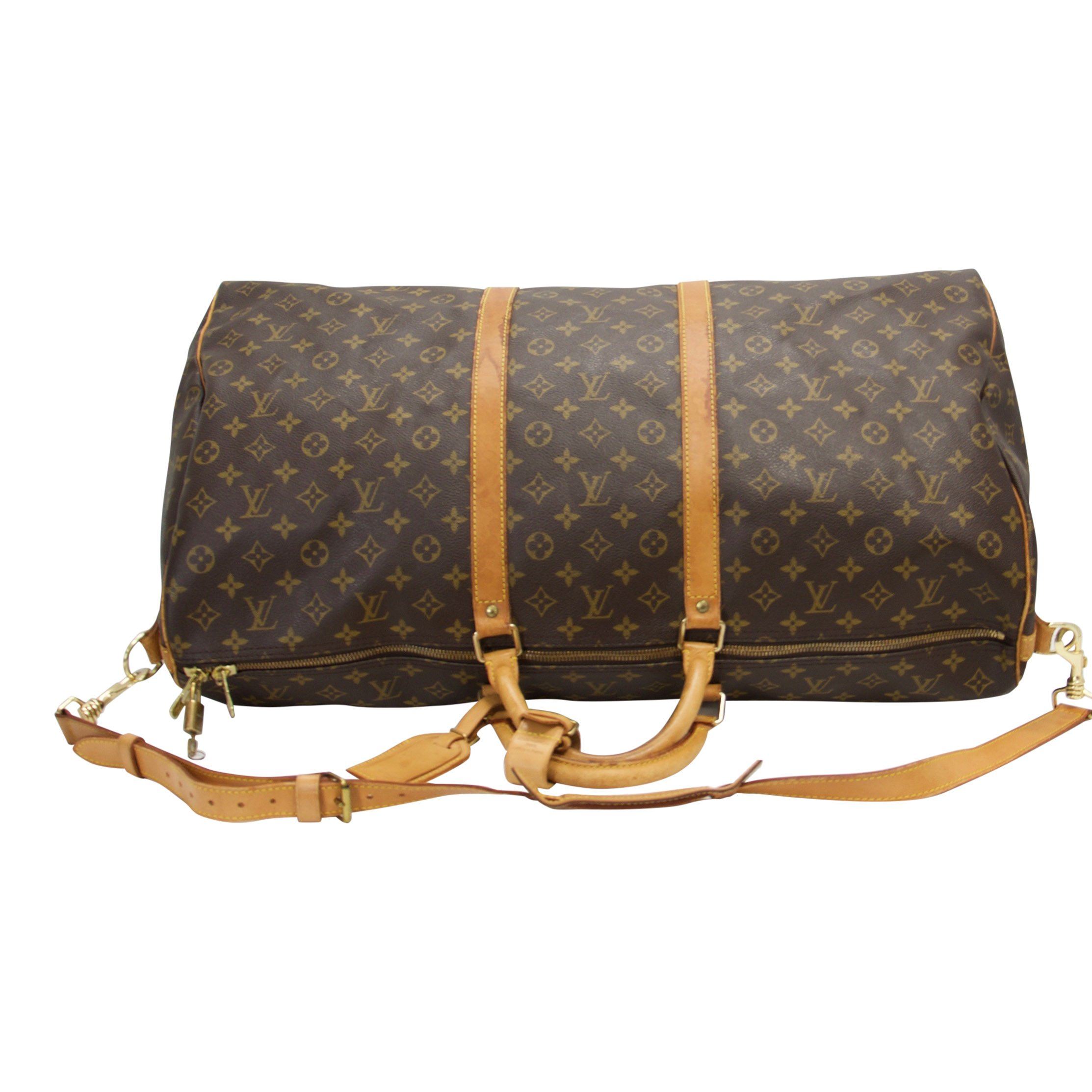 Louis Vuitton Monogram Keepall Bandouliere 60